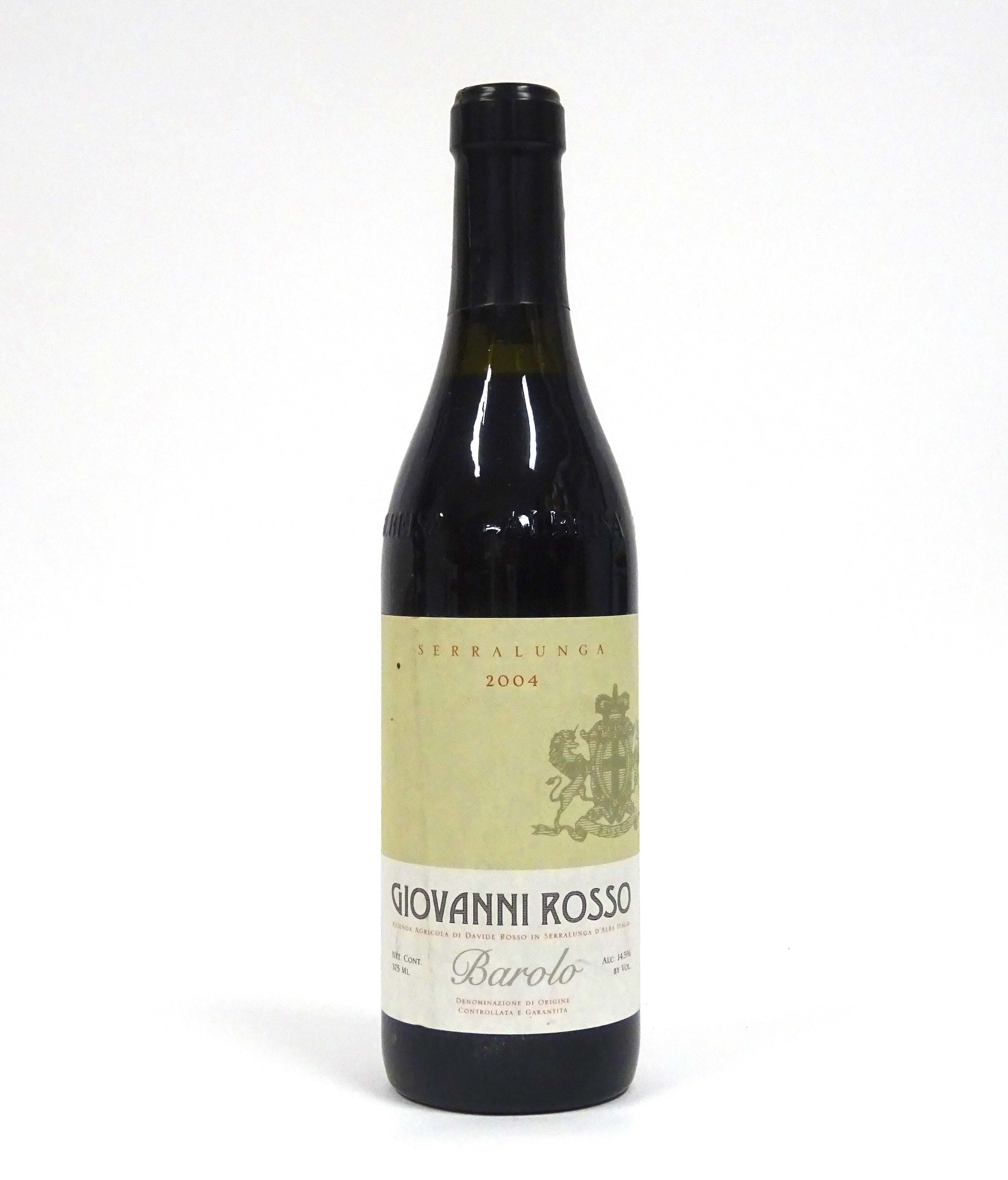 Rosso, Giovanni 2004 Barolo Serralunga 375ml