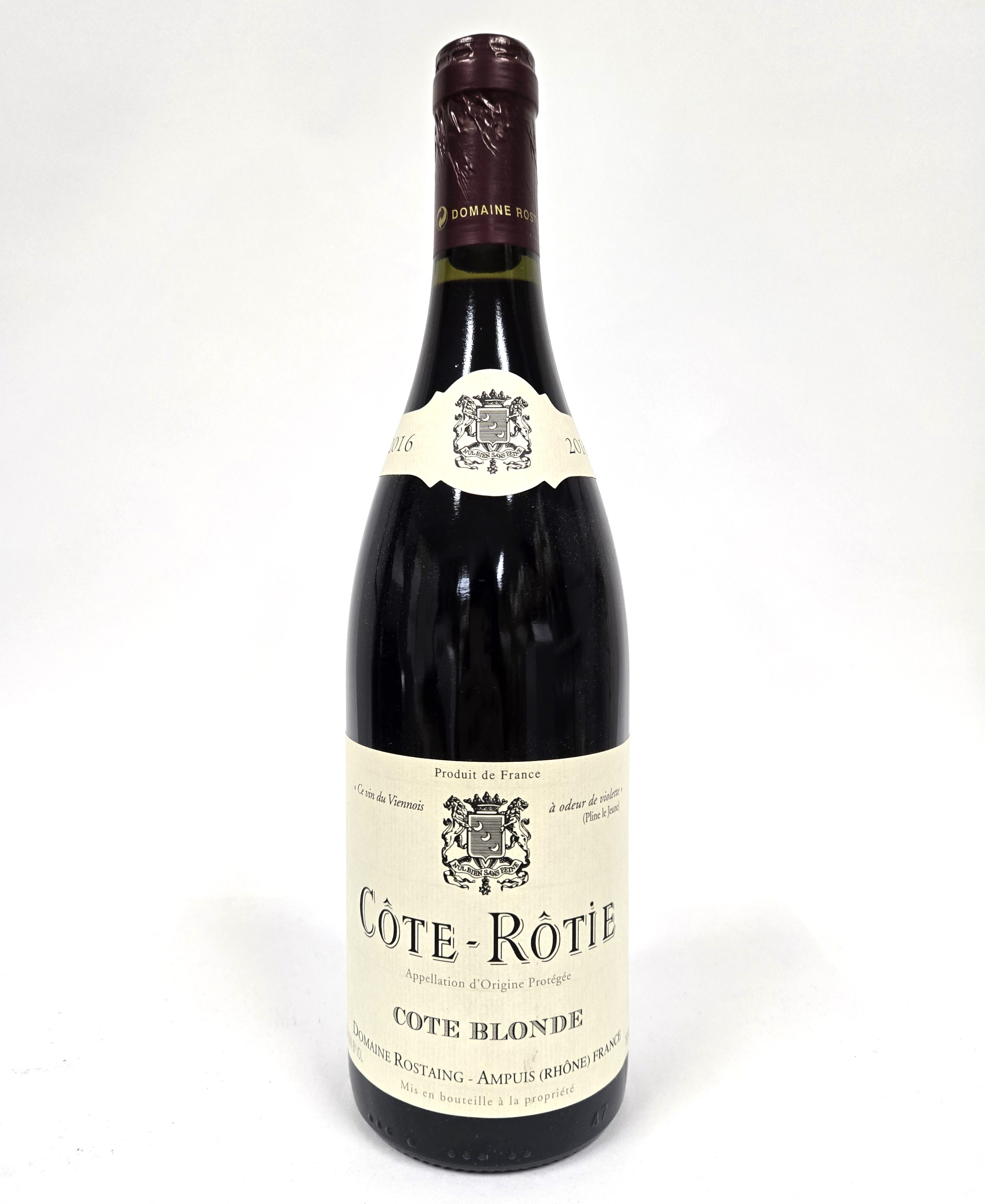 Rostaing 2016 Cote Rotie Cote Blonde