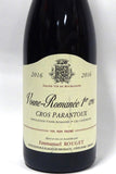 Rouget, Emmanuel 2016 Vosne-Romanee 1er Cru Cros Parantoux