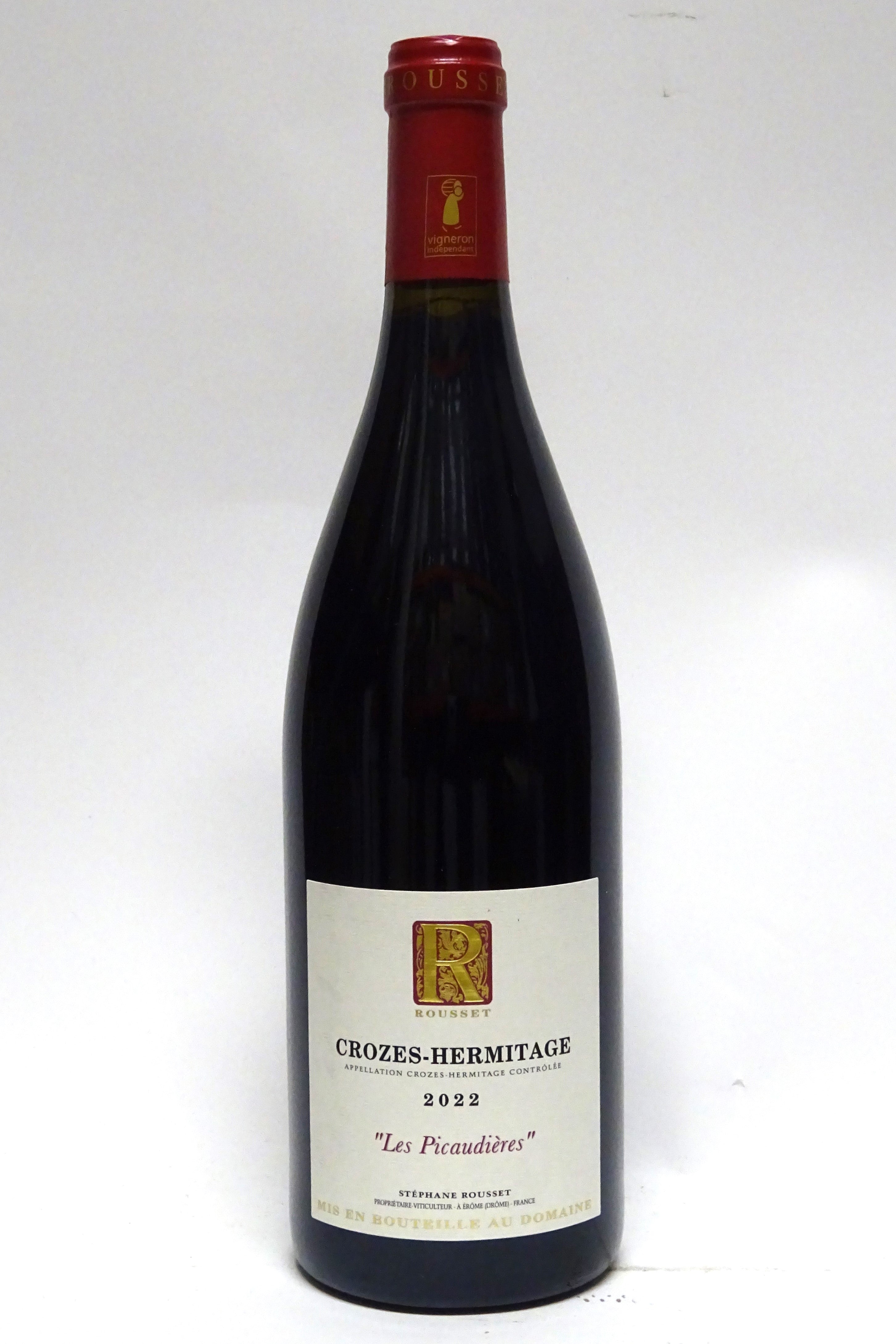 Rousset, Stephane 2022 Crozes-Hermitage "Les Picaudieres"