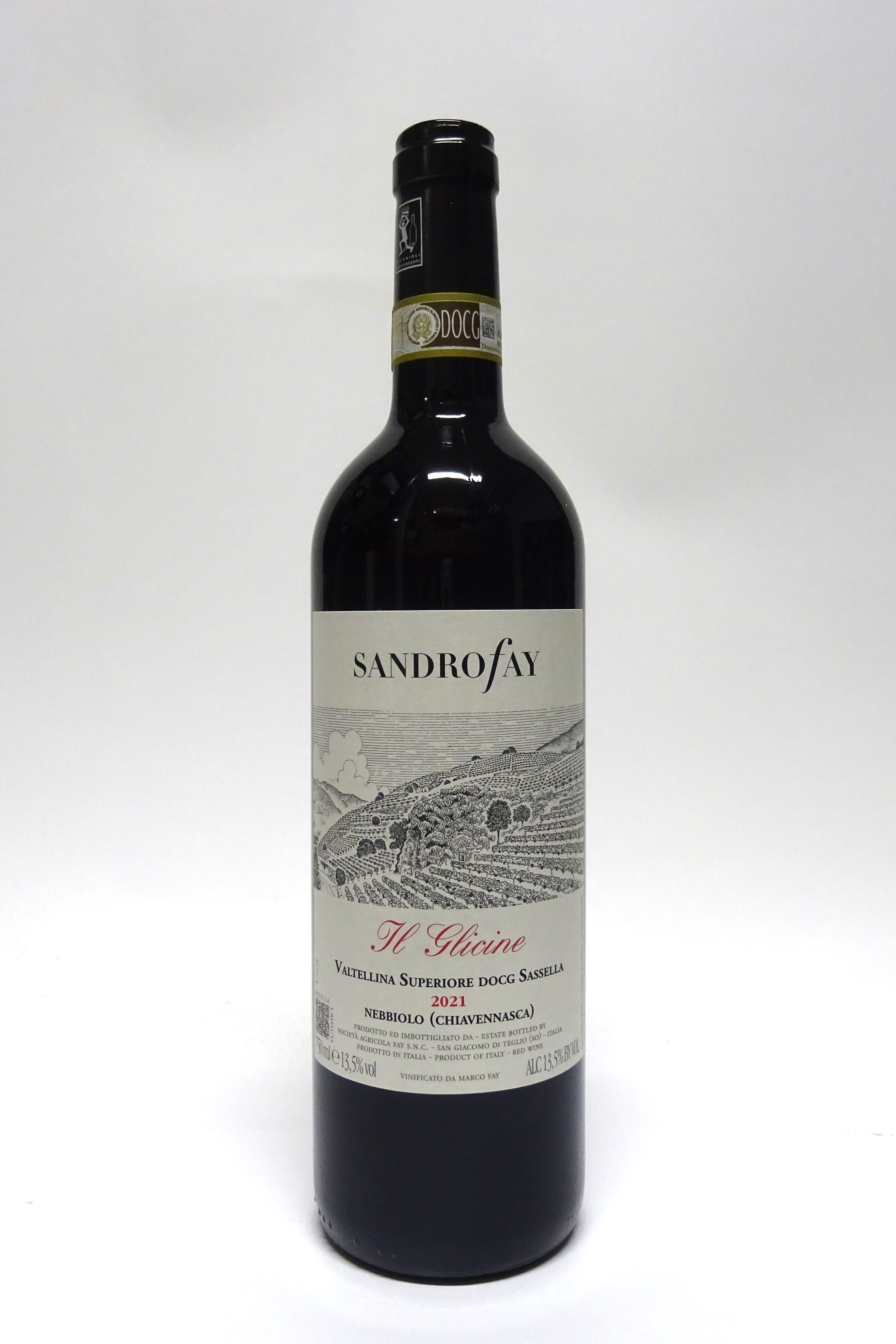 Sandro Fay 2021 Valtellina Sassella 'Il Glicine'