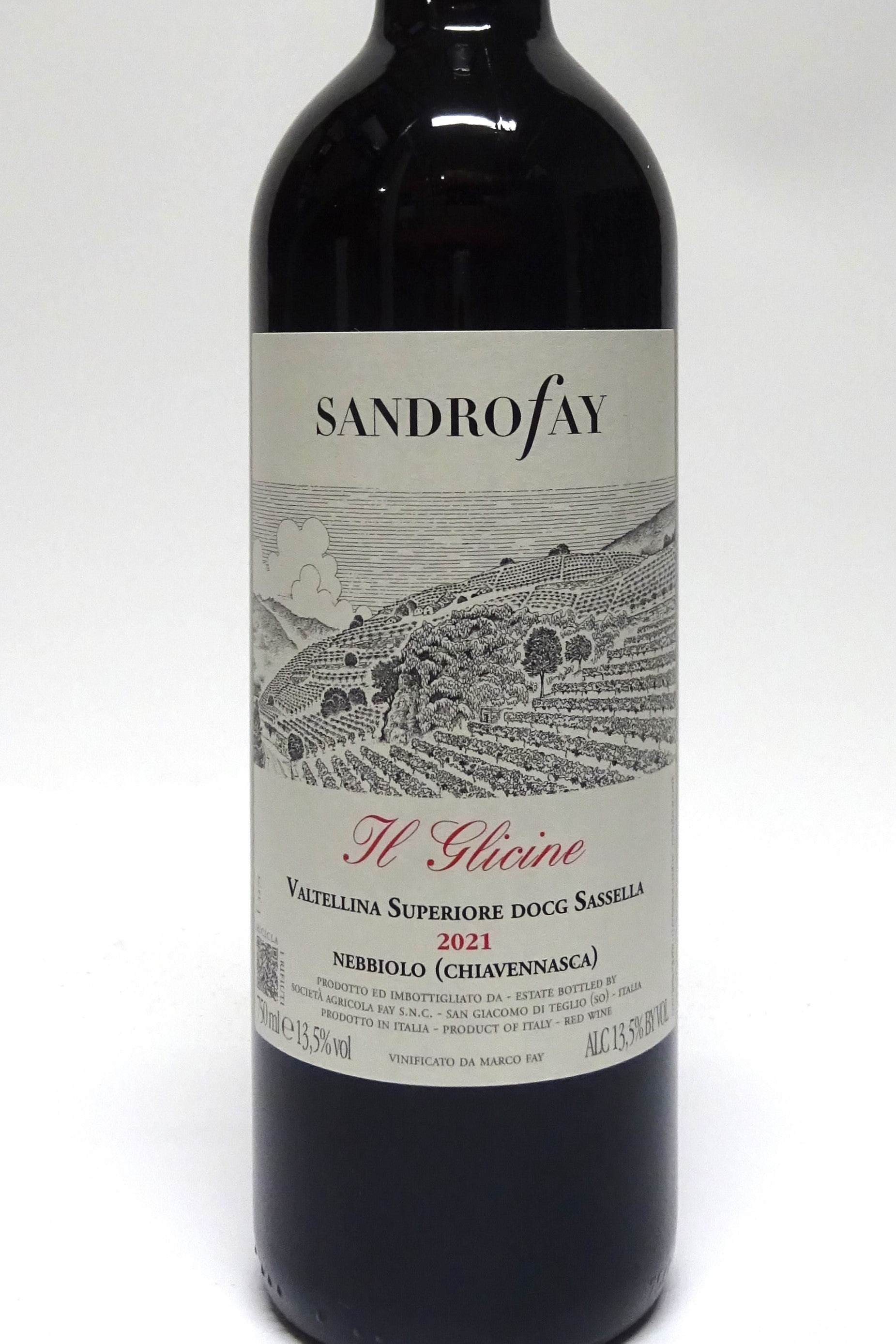 Sandro Fay 2021 Valtellina Sassella 'Il Glicine'