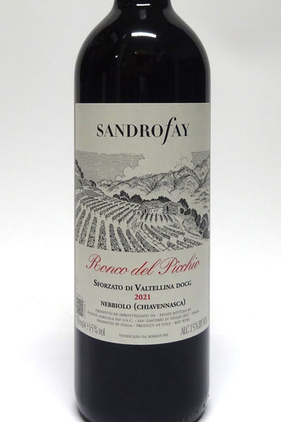 Sandro Fay 2021 Sforzato di Valtellina 'Ronco del Picchio