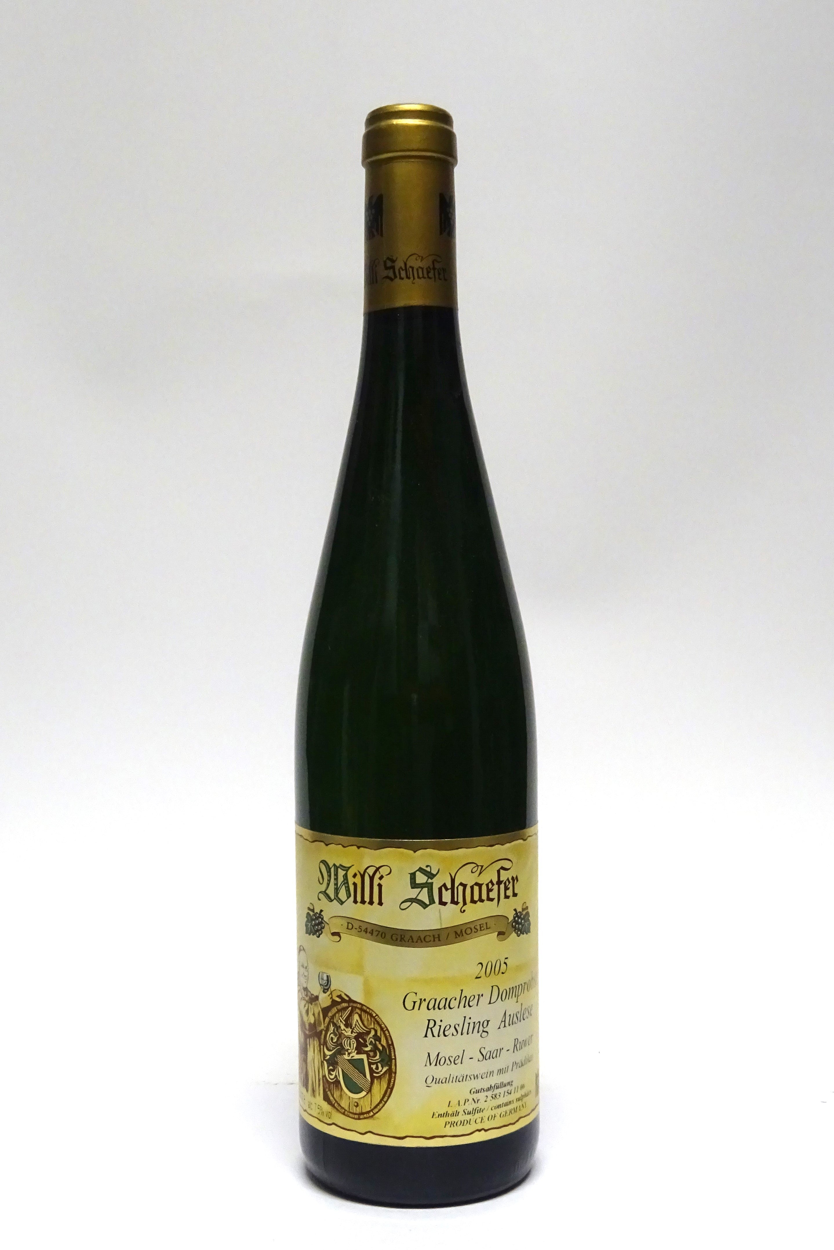 Schaefer, Willi 2005 Graacher Domprobst Riesling Auslese AP#11