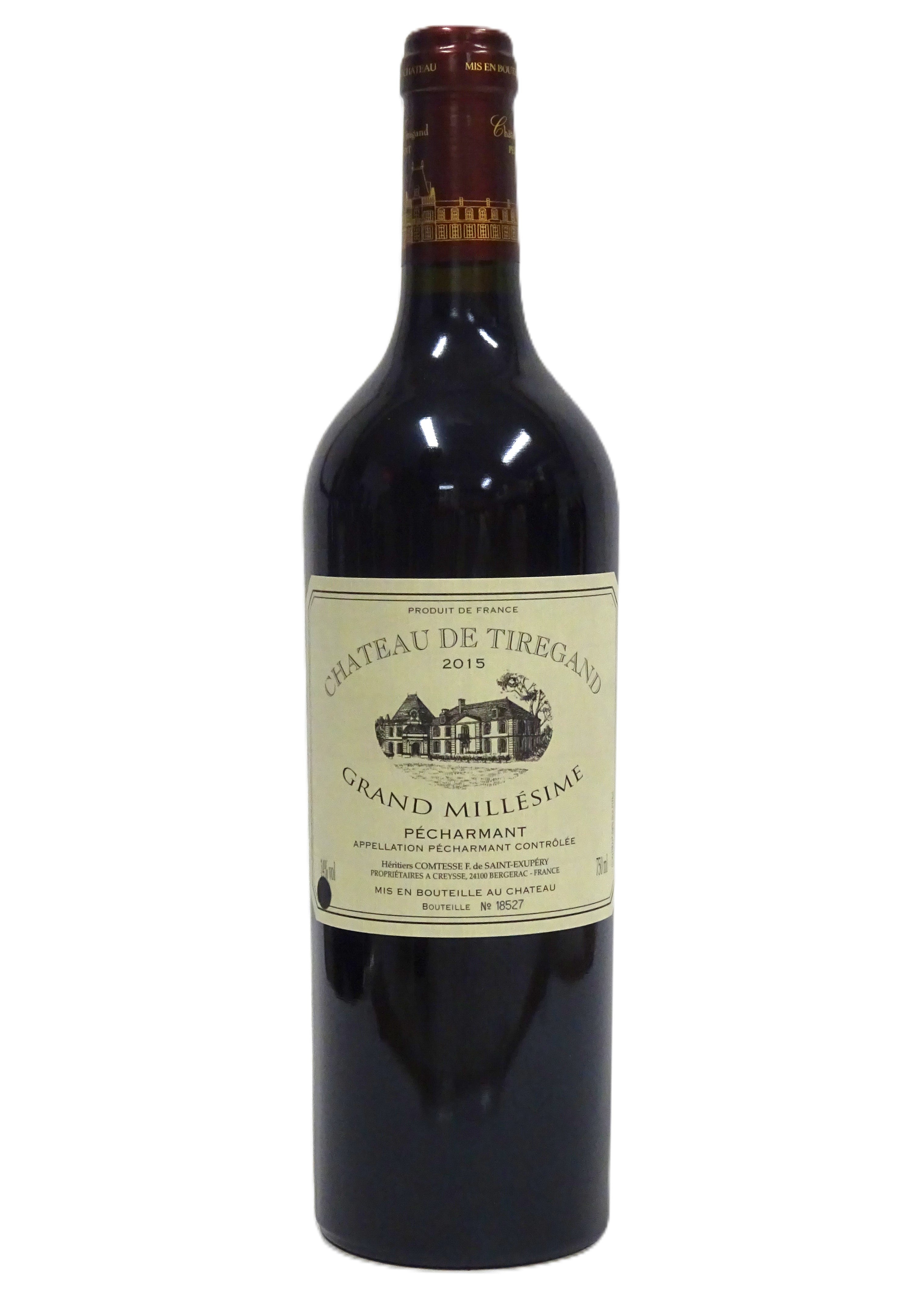 Tiregand 2015 Pecharmant Grand Millesime