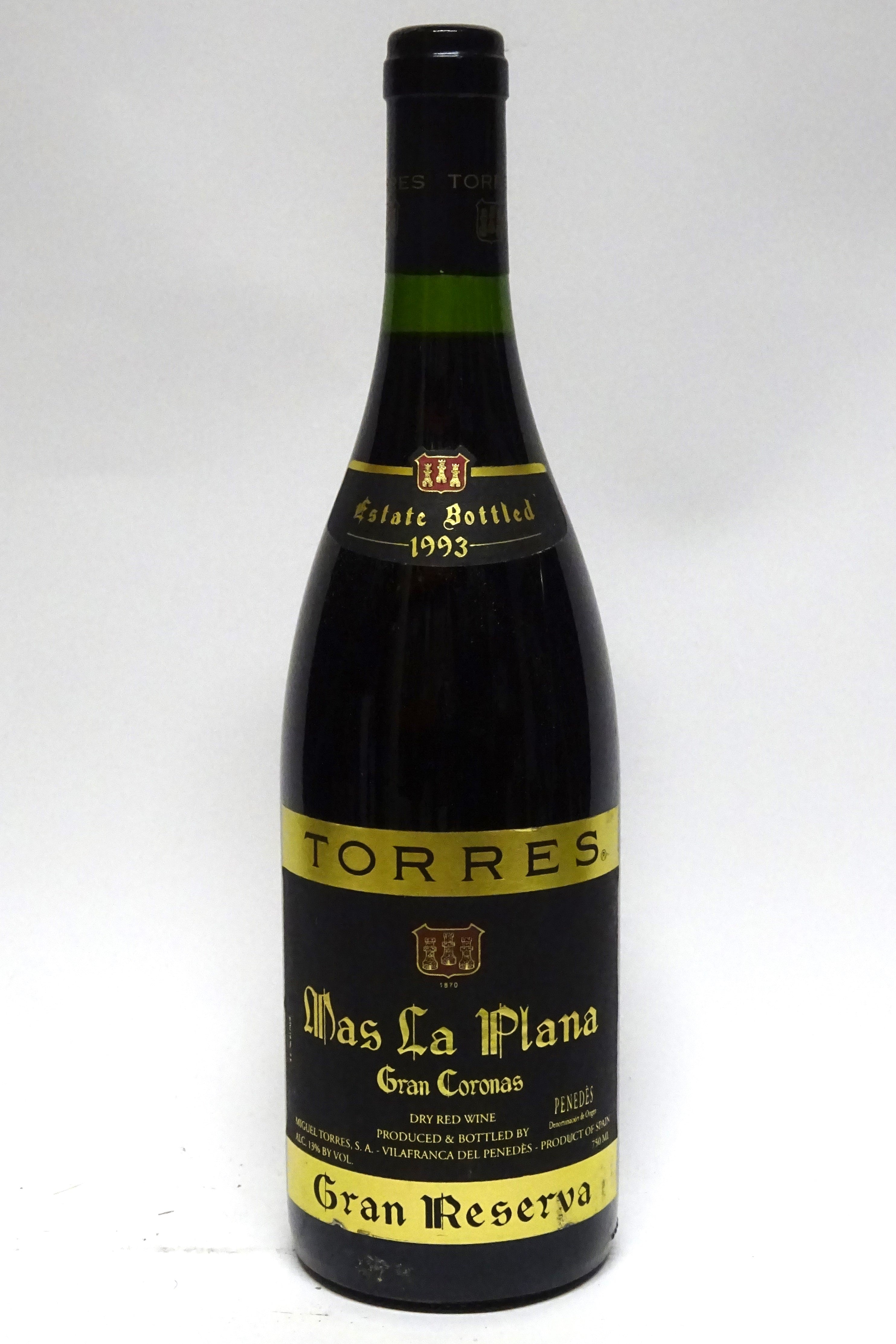 Torres 1993 Gran Coronas Gran Reserva Mas La Plana