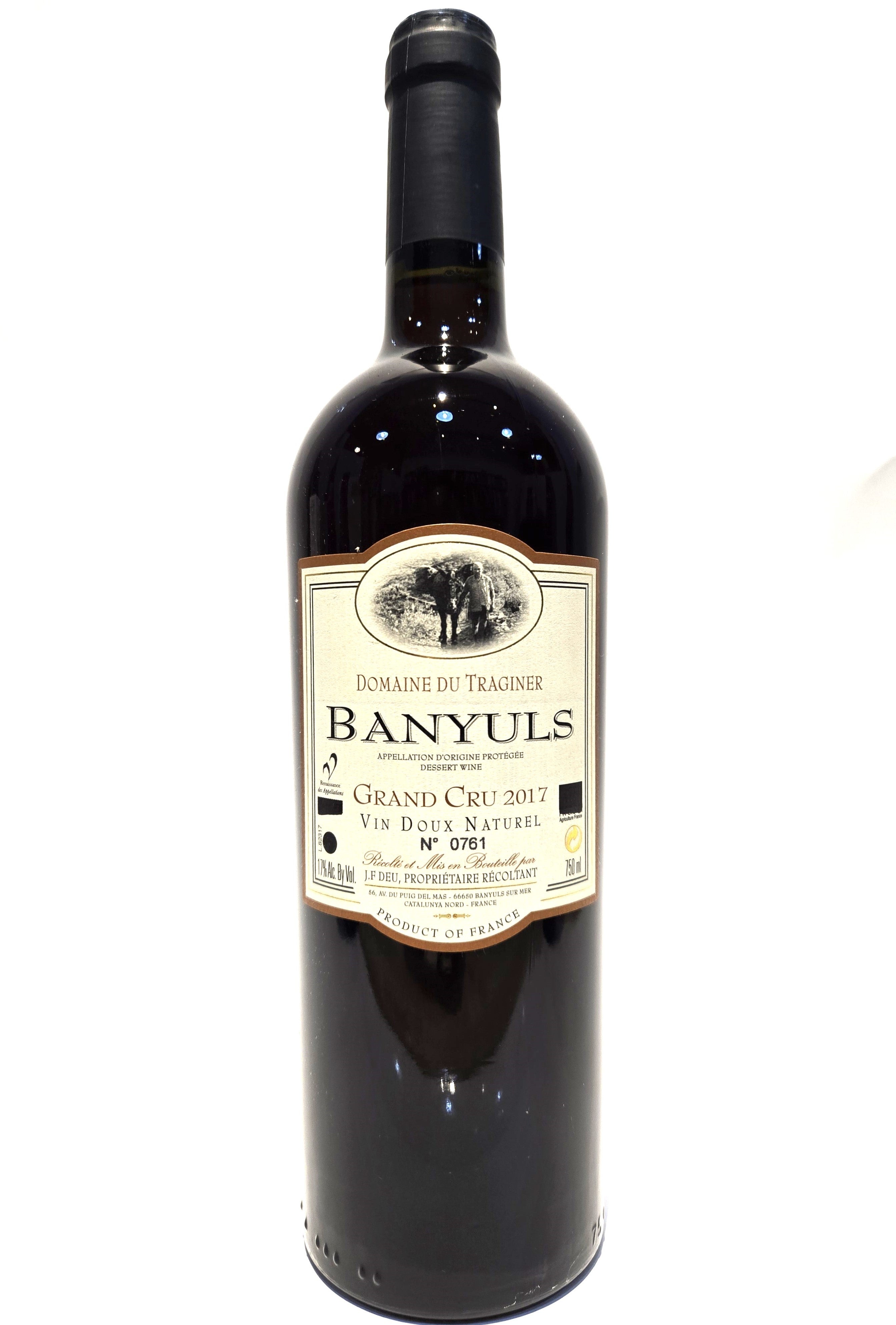 Traginer 2017 Banyuls Grand Cru 750ml