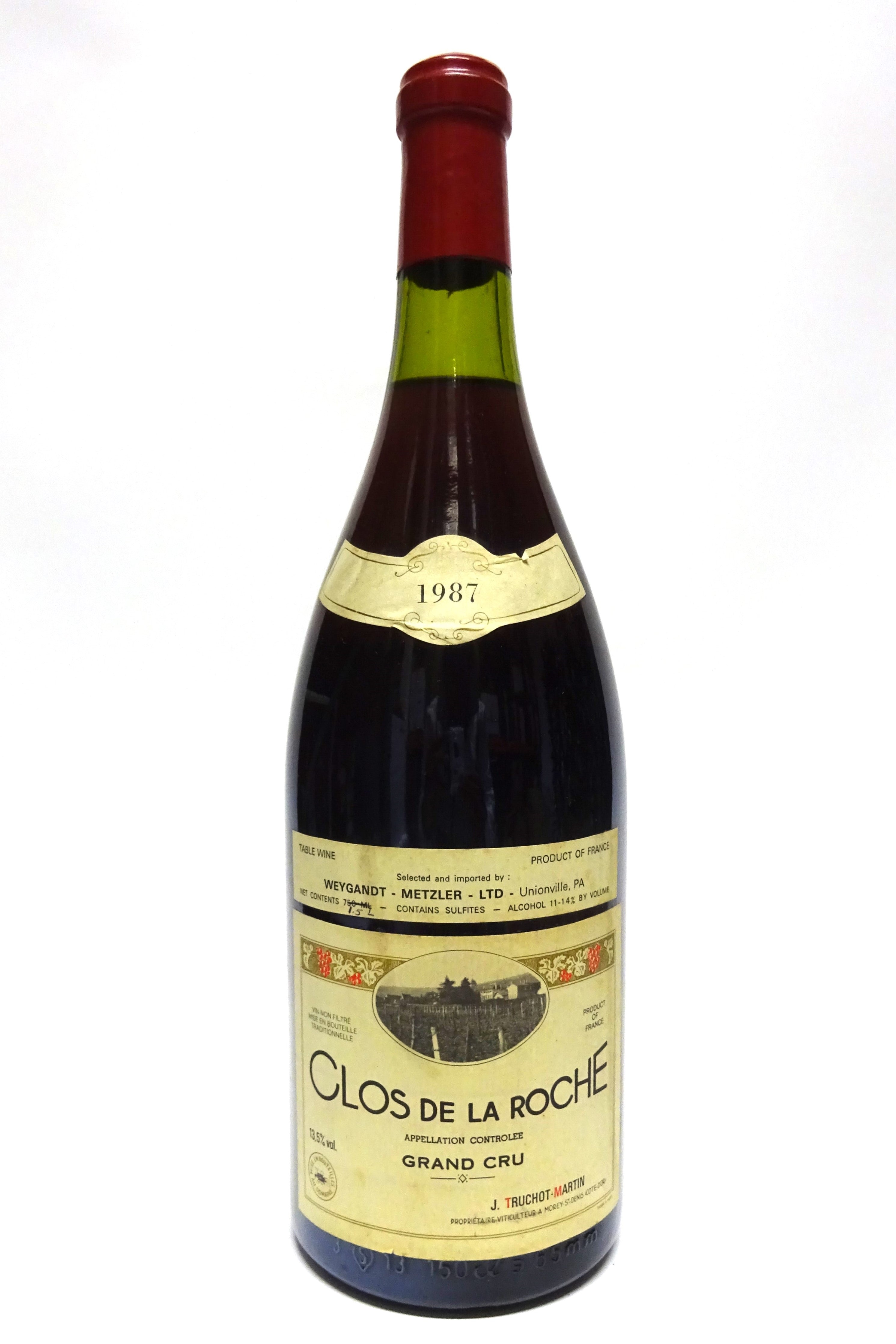 Truchot 1987 Clos de la Roche Grand Cru 1.5L