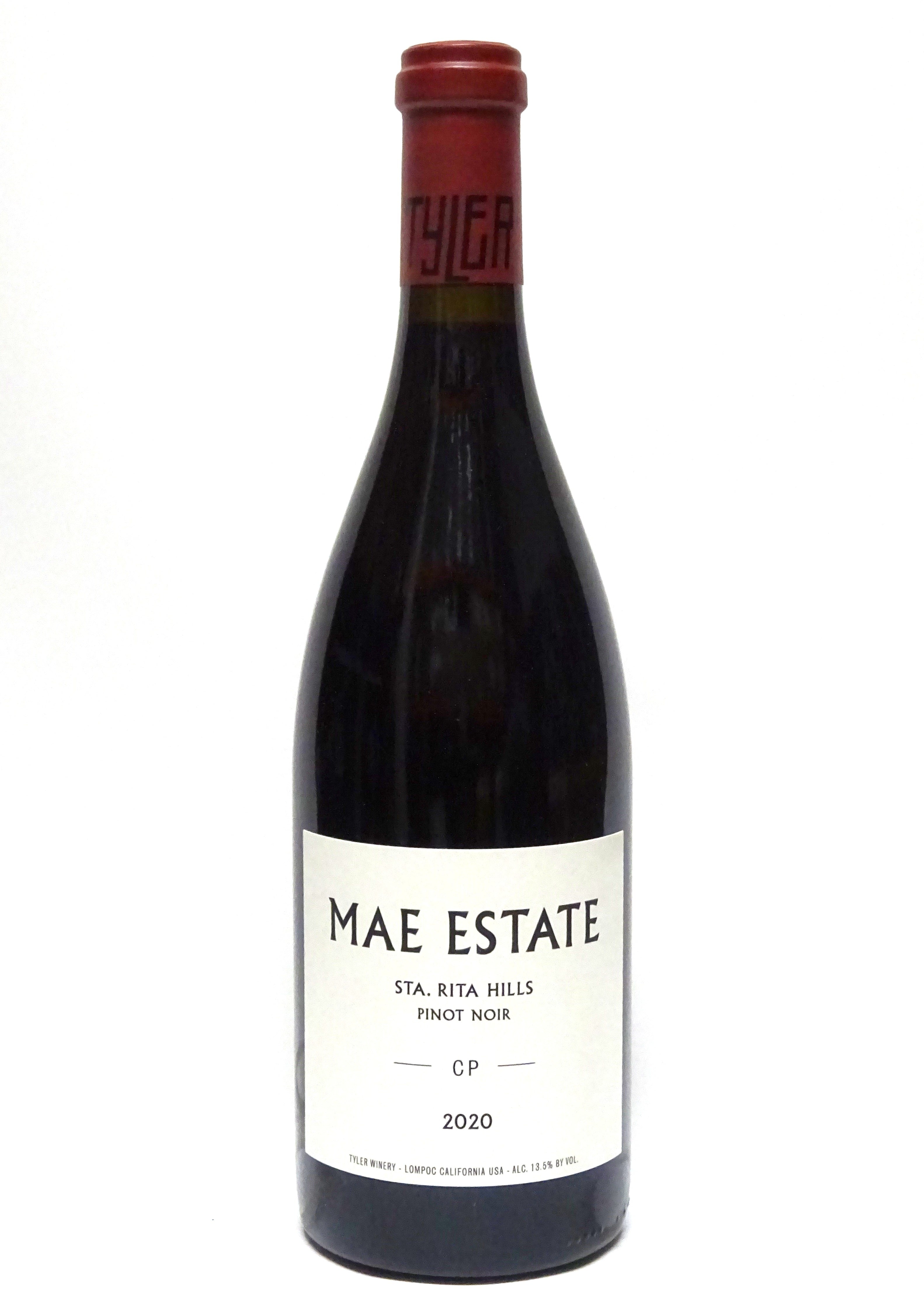 Tyler 2020 Sta. Rita Hills Pinot Noir Mae Estate CP