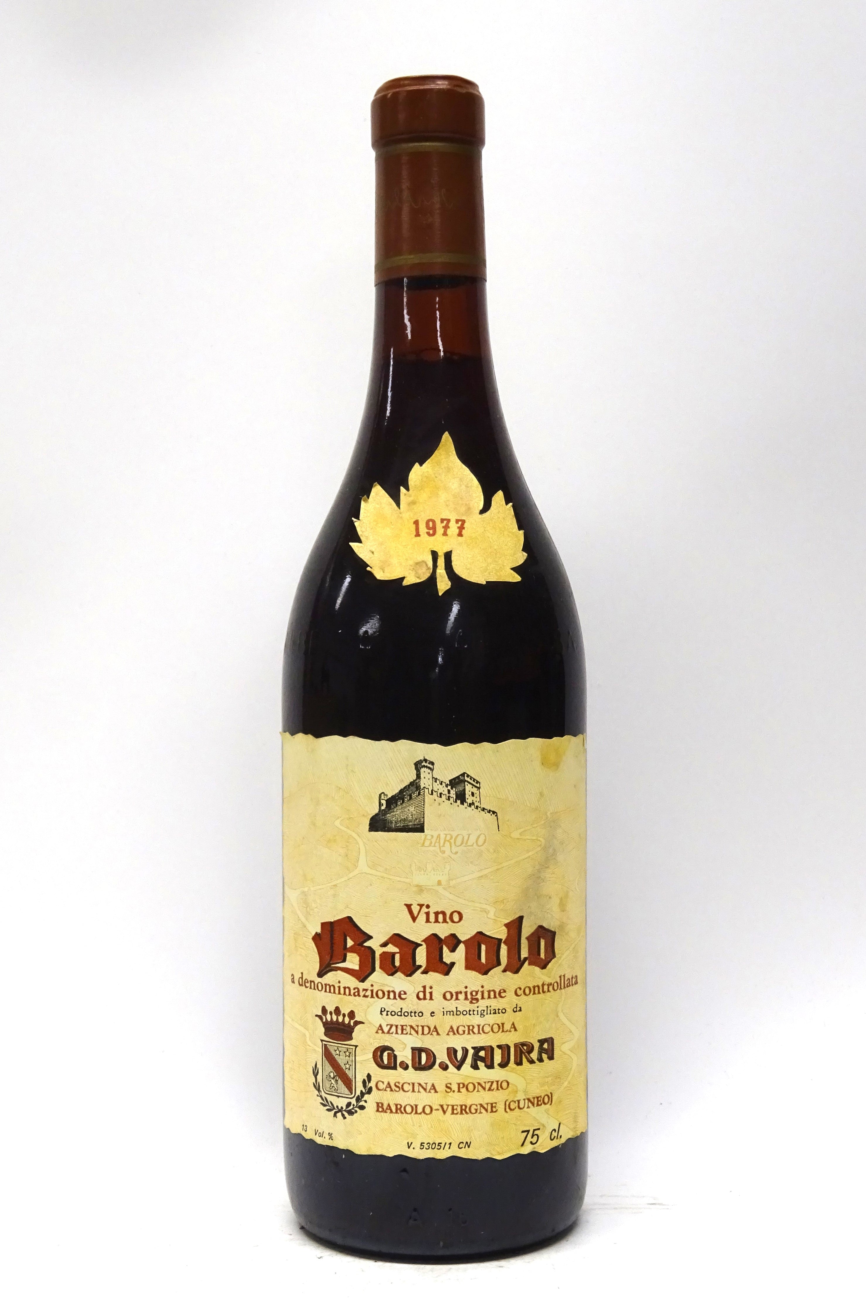 Vajra, G.D. 1977 Barolo