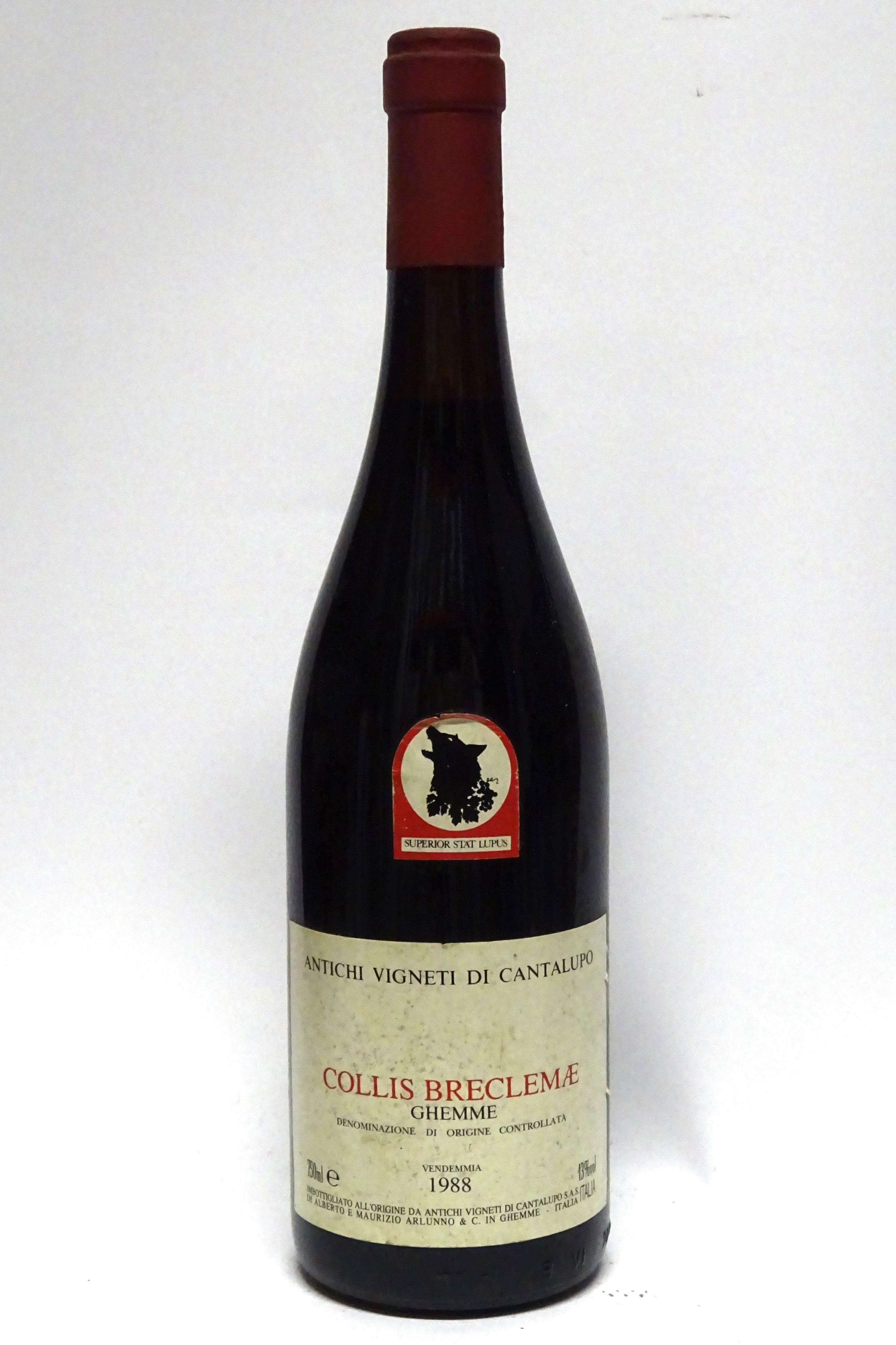 Cantalupo 1988 Ghemme Collis Breclamae
