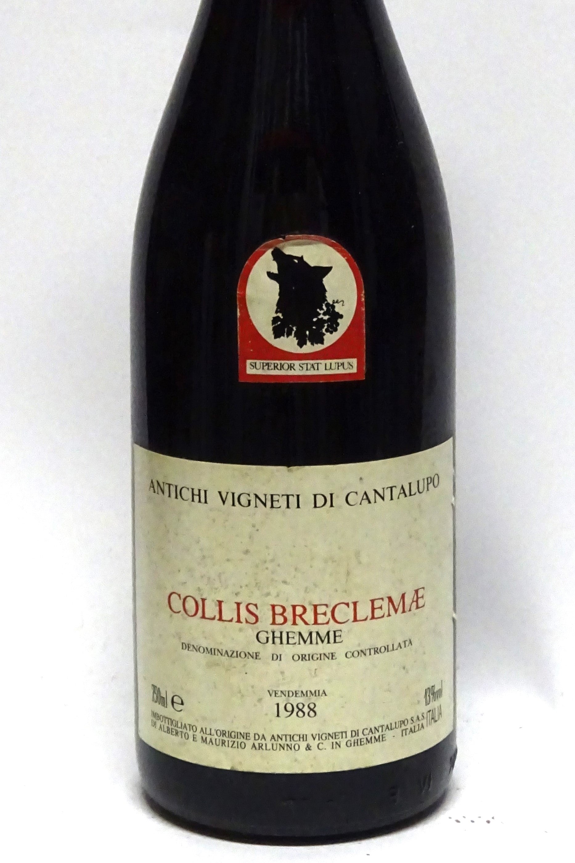 Cantalupo 1988 Ghemme Collis Breclamae