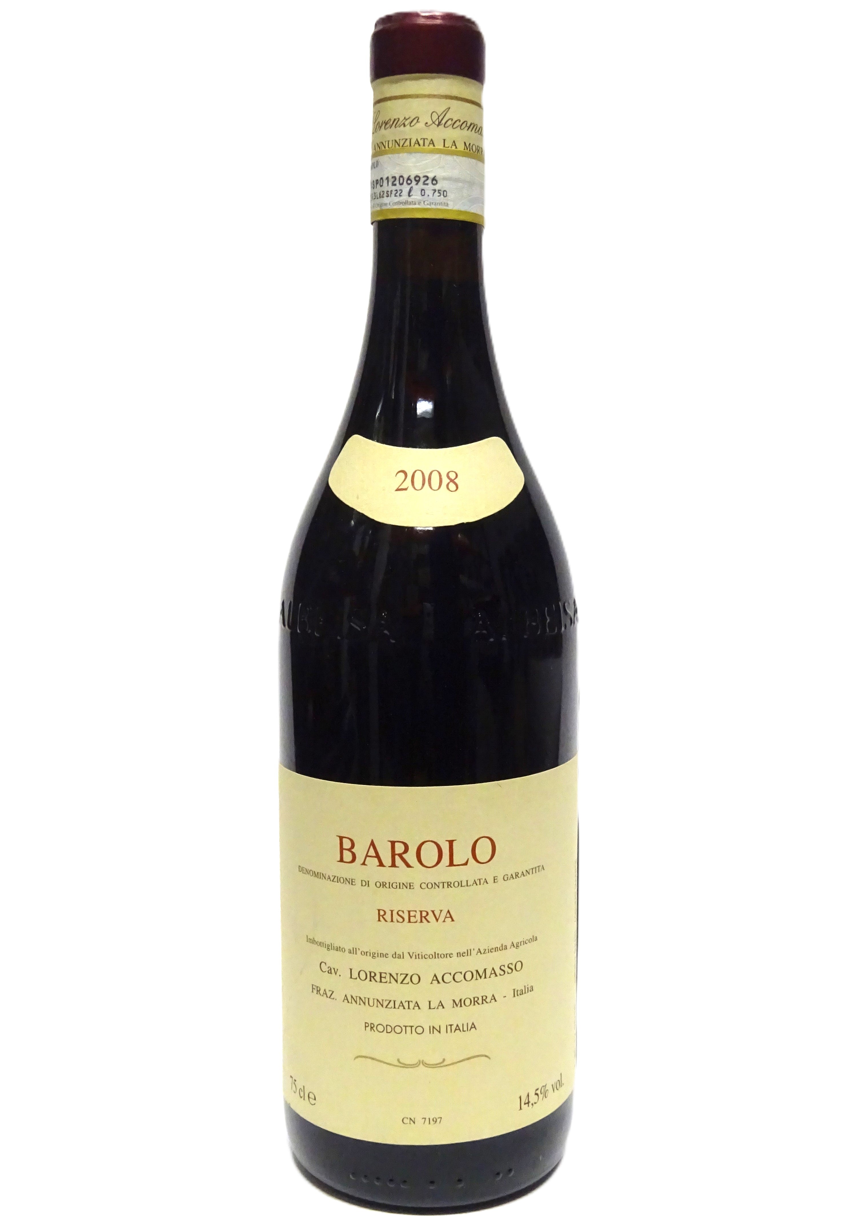 Accomasso 2008 Barolo Riserva