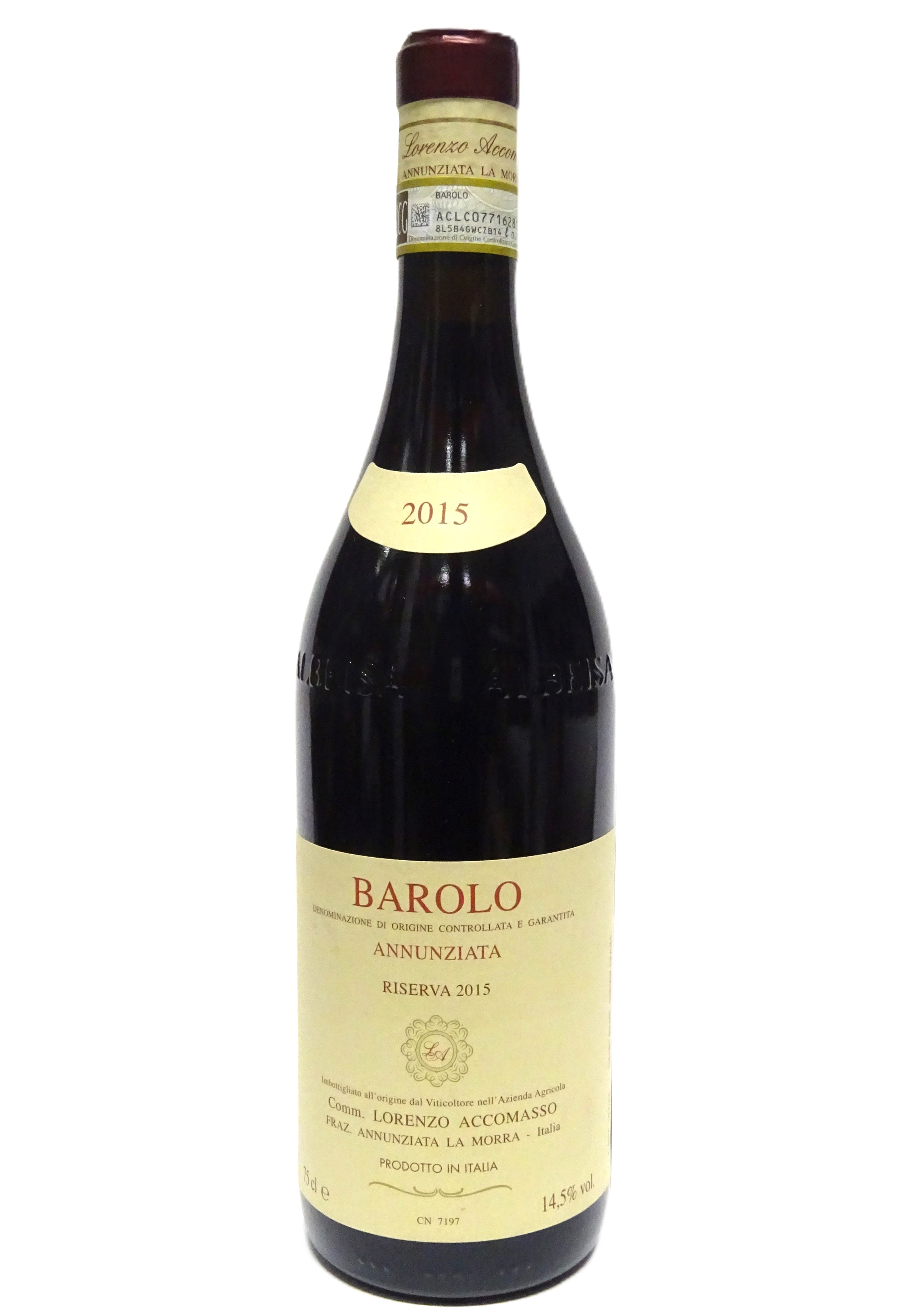 Accomasso 2015 Barolo Riserva Annunziata