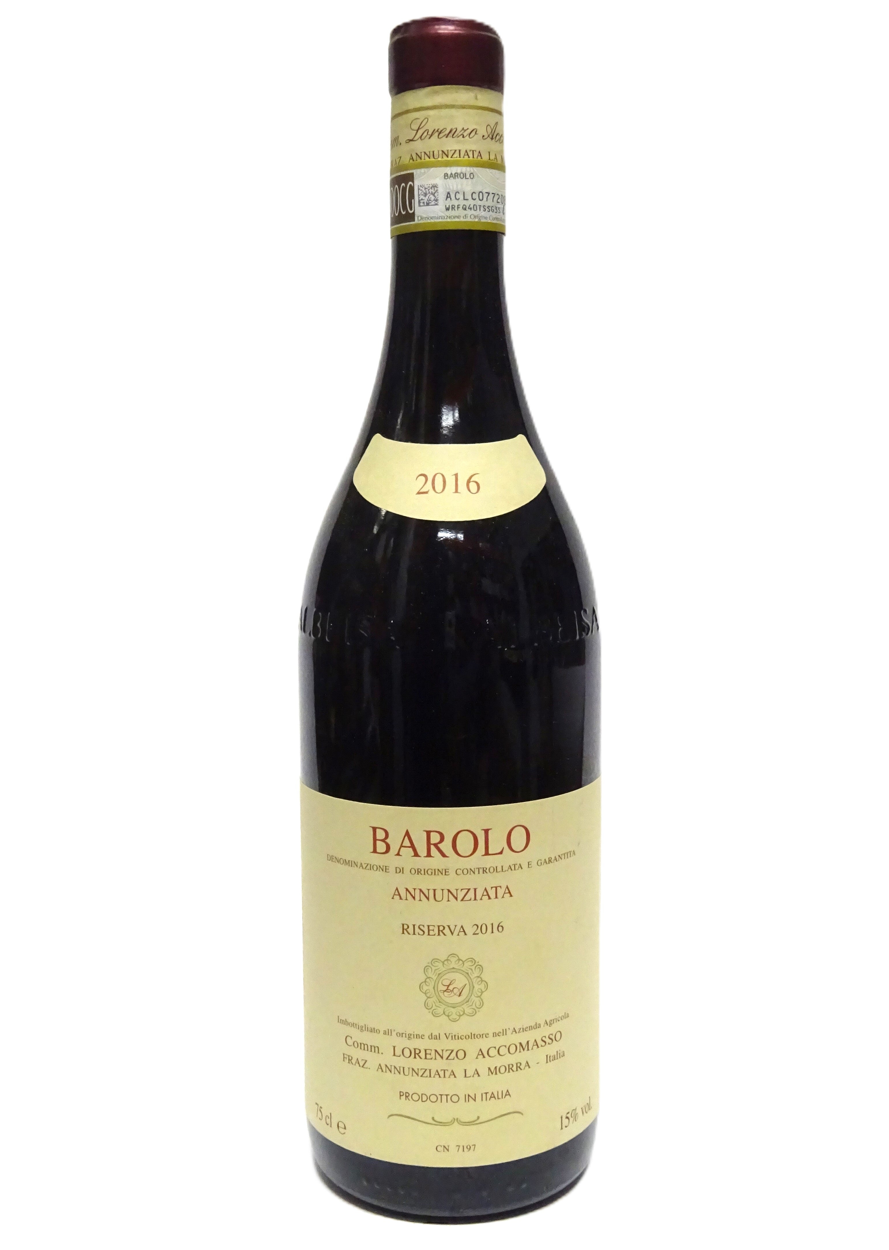 Accomasso 2016 Barolo Riserva Annunziata