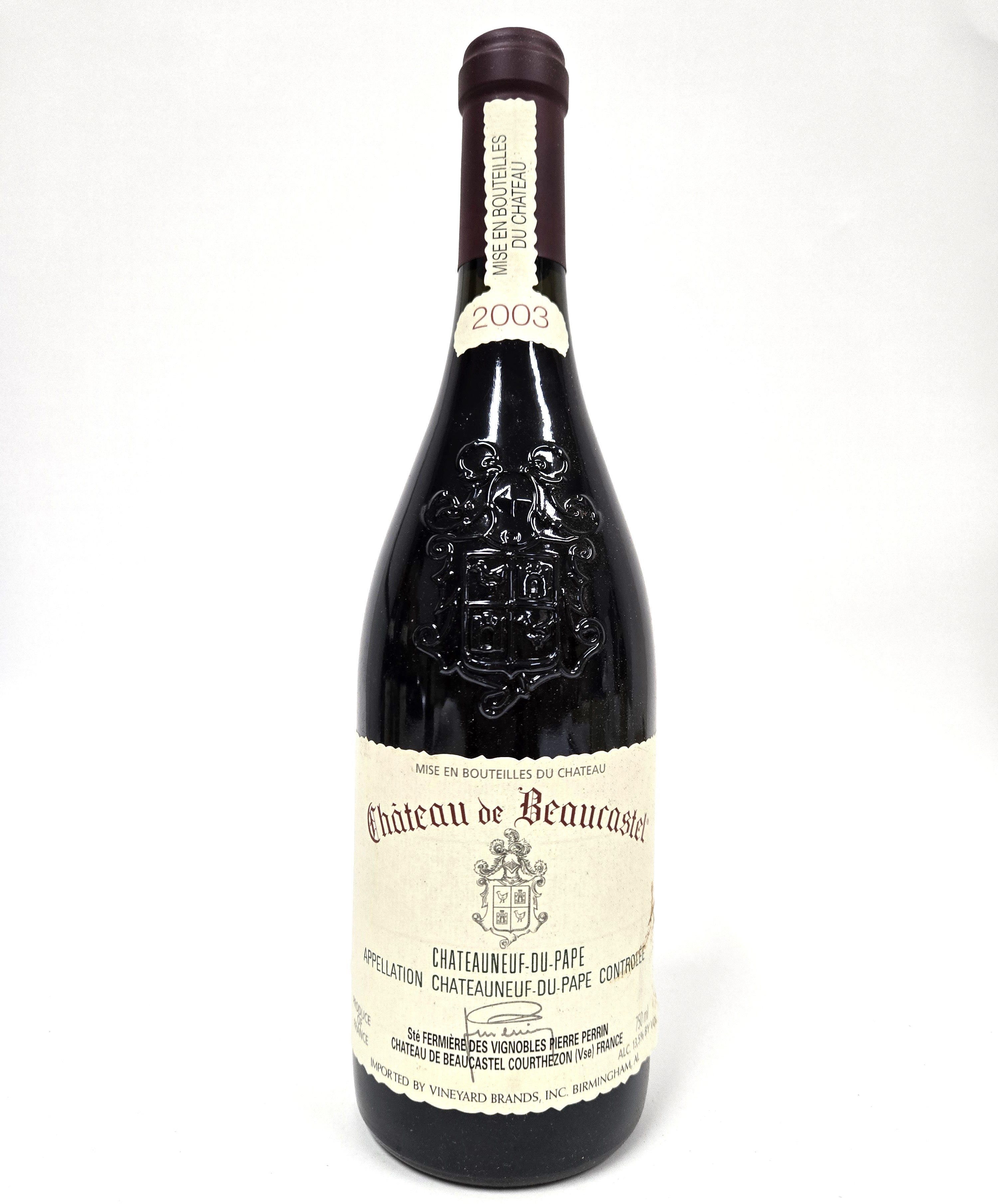 Beaucastel 2003 Chateauneuf du Pape