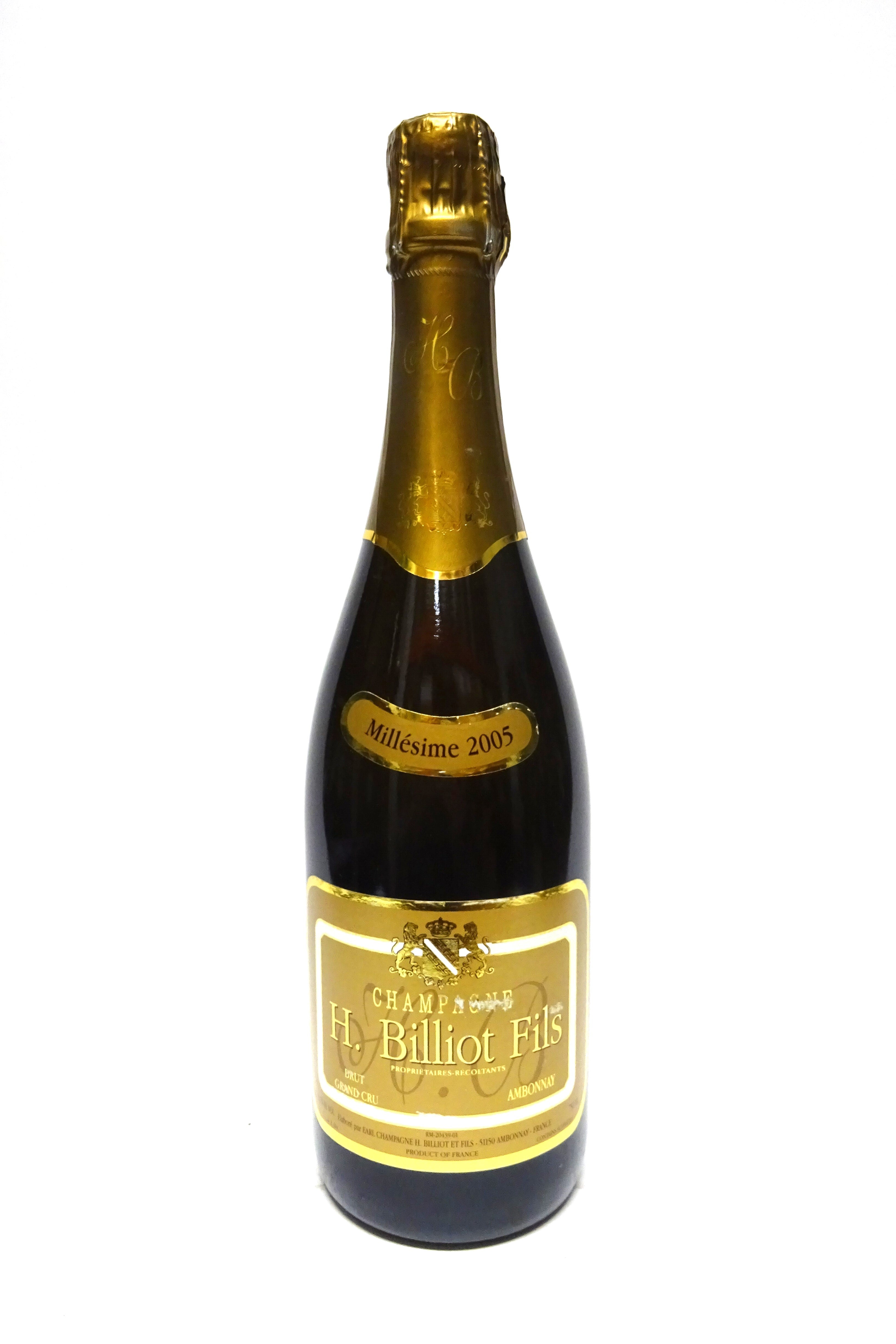 Billiot, H 2005 Champagne Ambonnay Brut Grand Cru