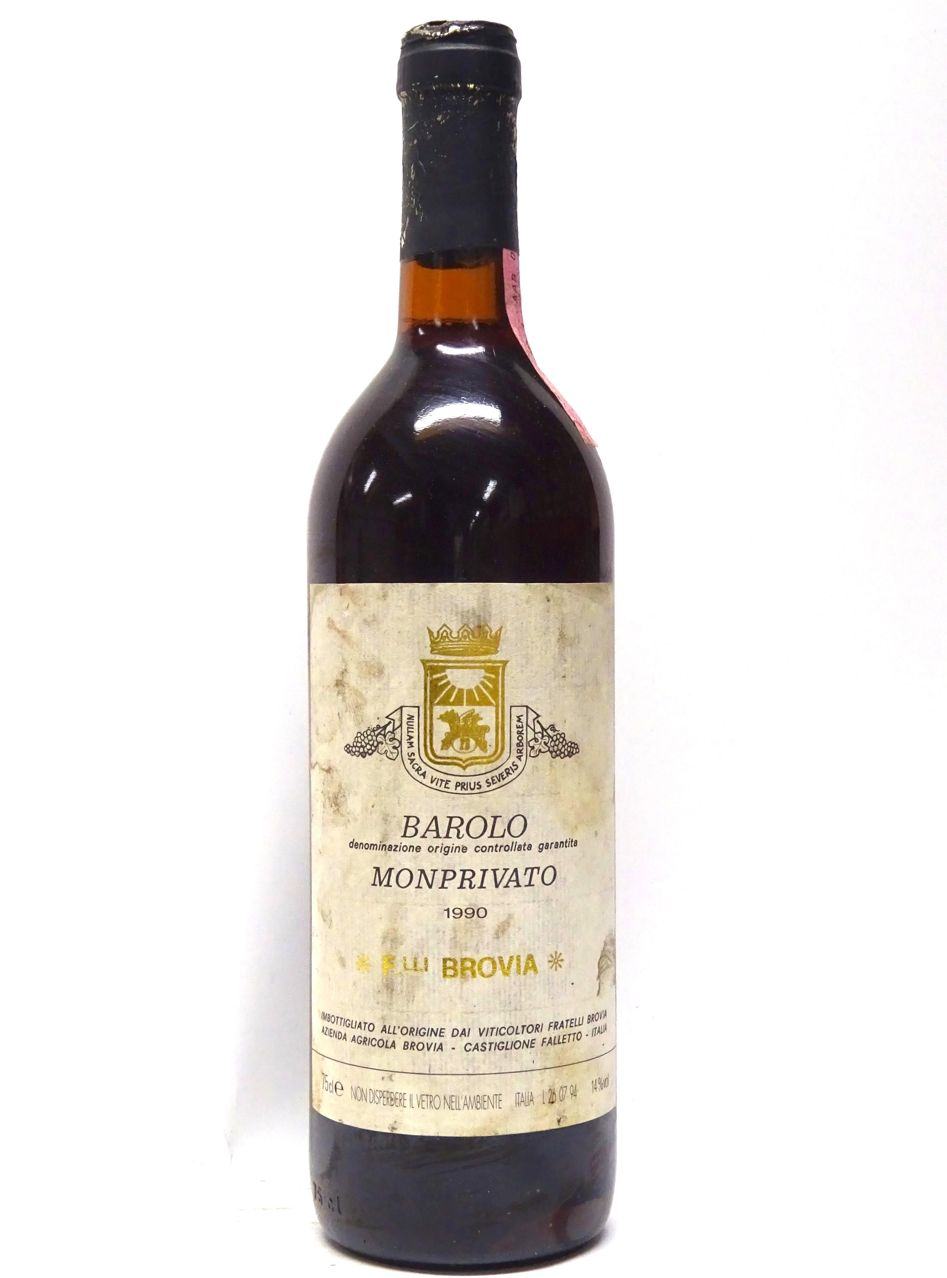 Brovia 1990 Barolo Monprivato