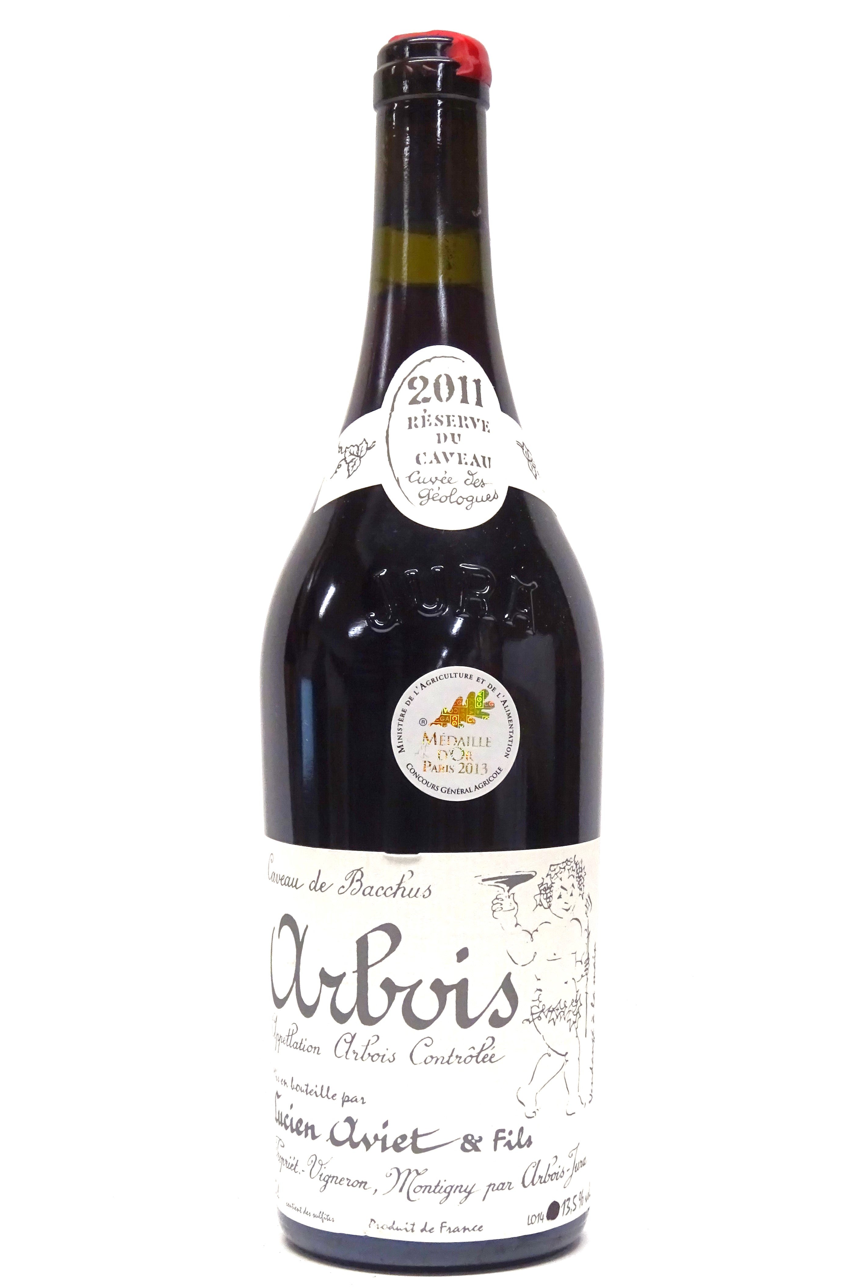 Caveau de Bacchus (Lucien Aviet) 2011 Trousseau Arbois Geologues