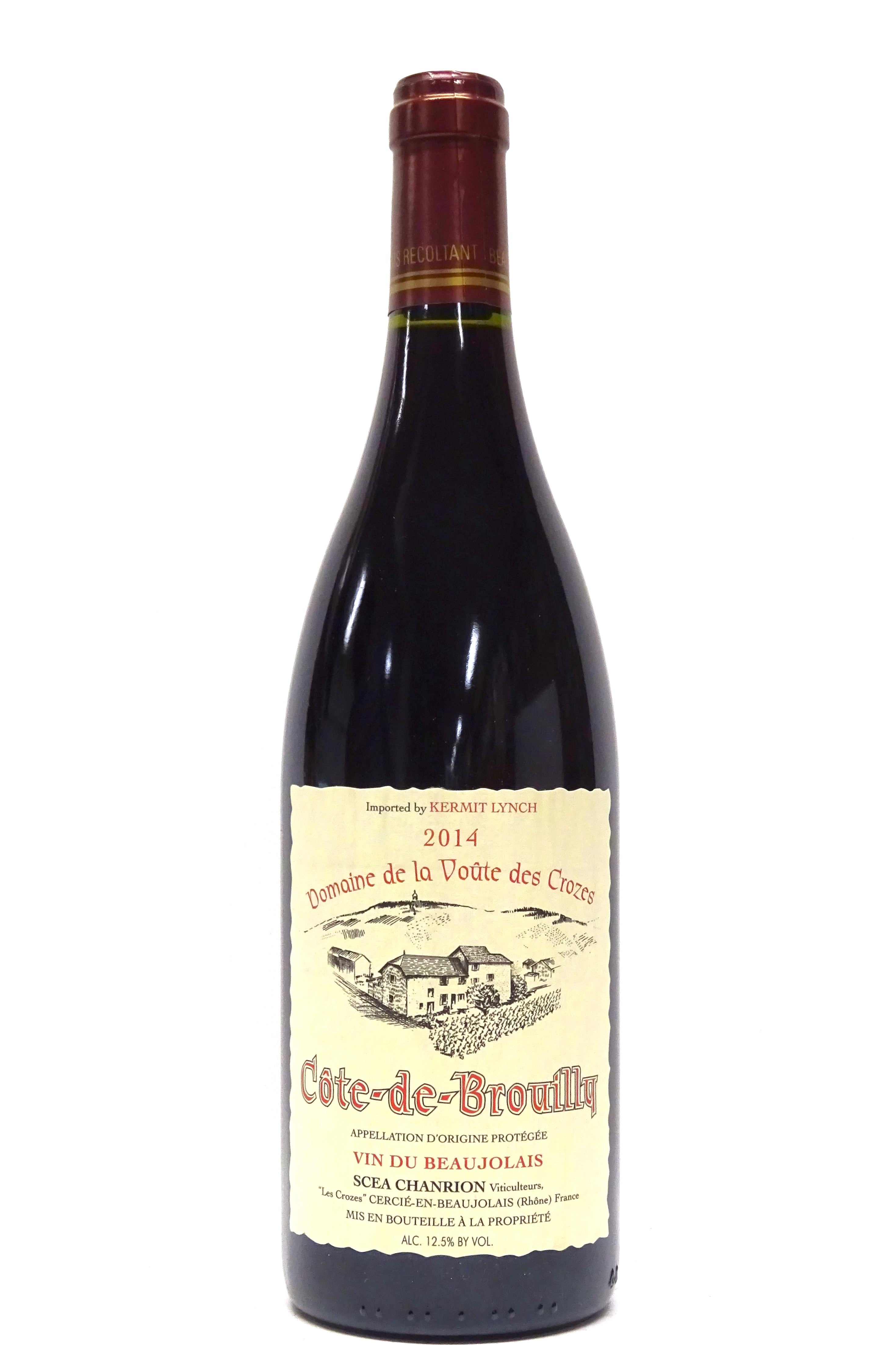 Voute de Crozes 2014 Cote de Brouilly