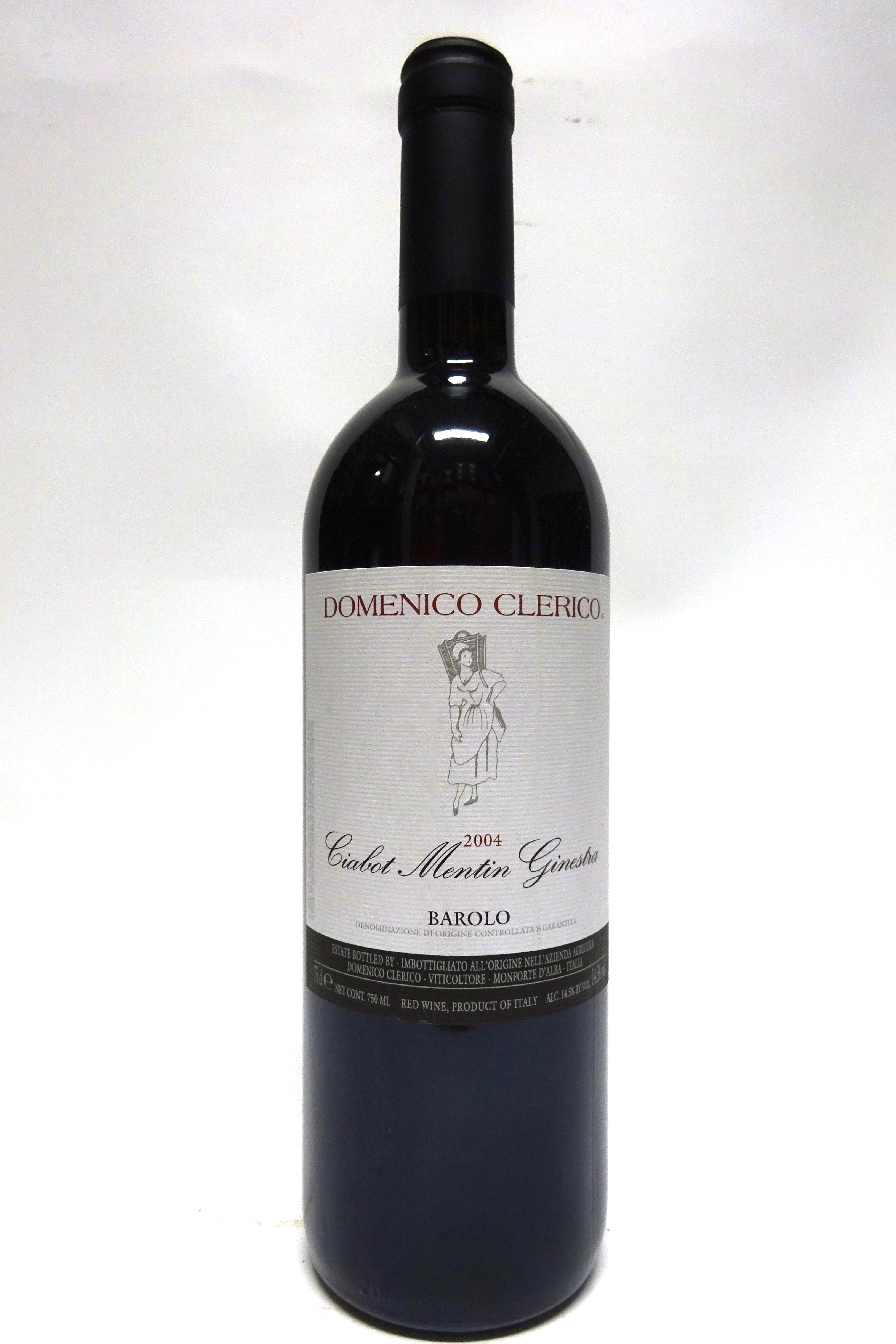 Clerico, Domenico 2004 Barolo Ciabot Mentin Ginestra