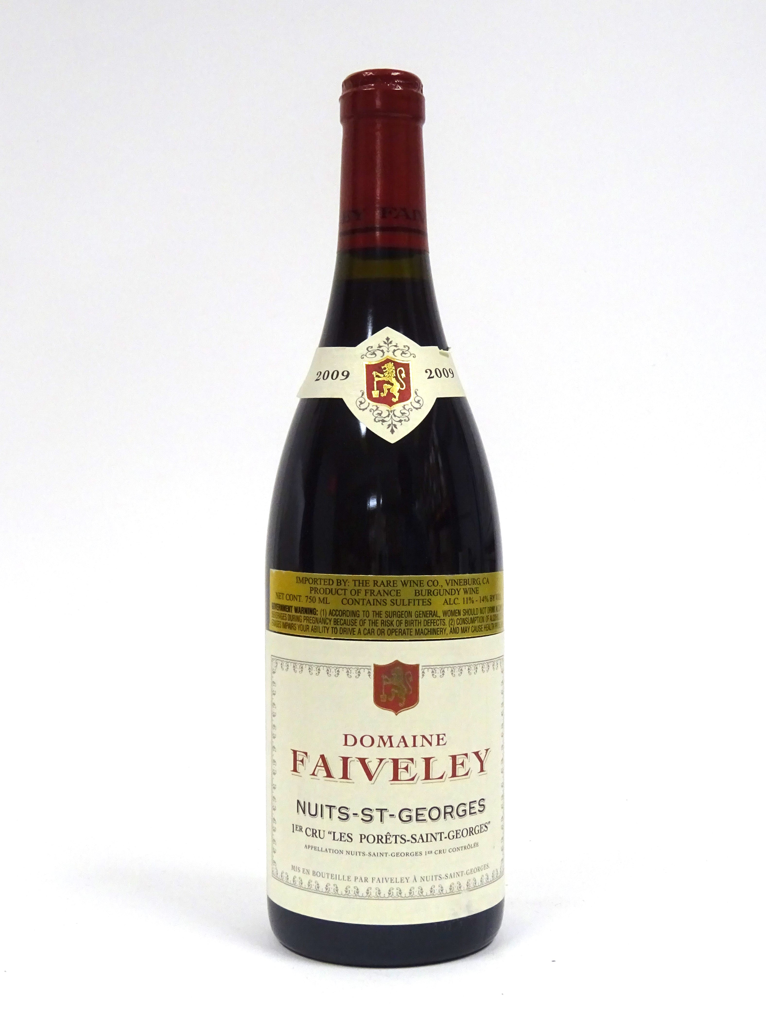 Faiveley 2009 Nuits Saint Georges Les Porets Saint Geroges