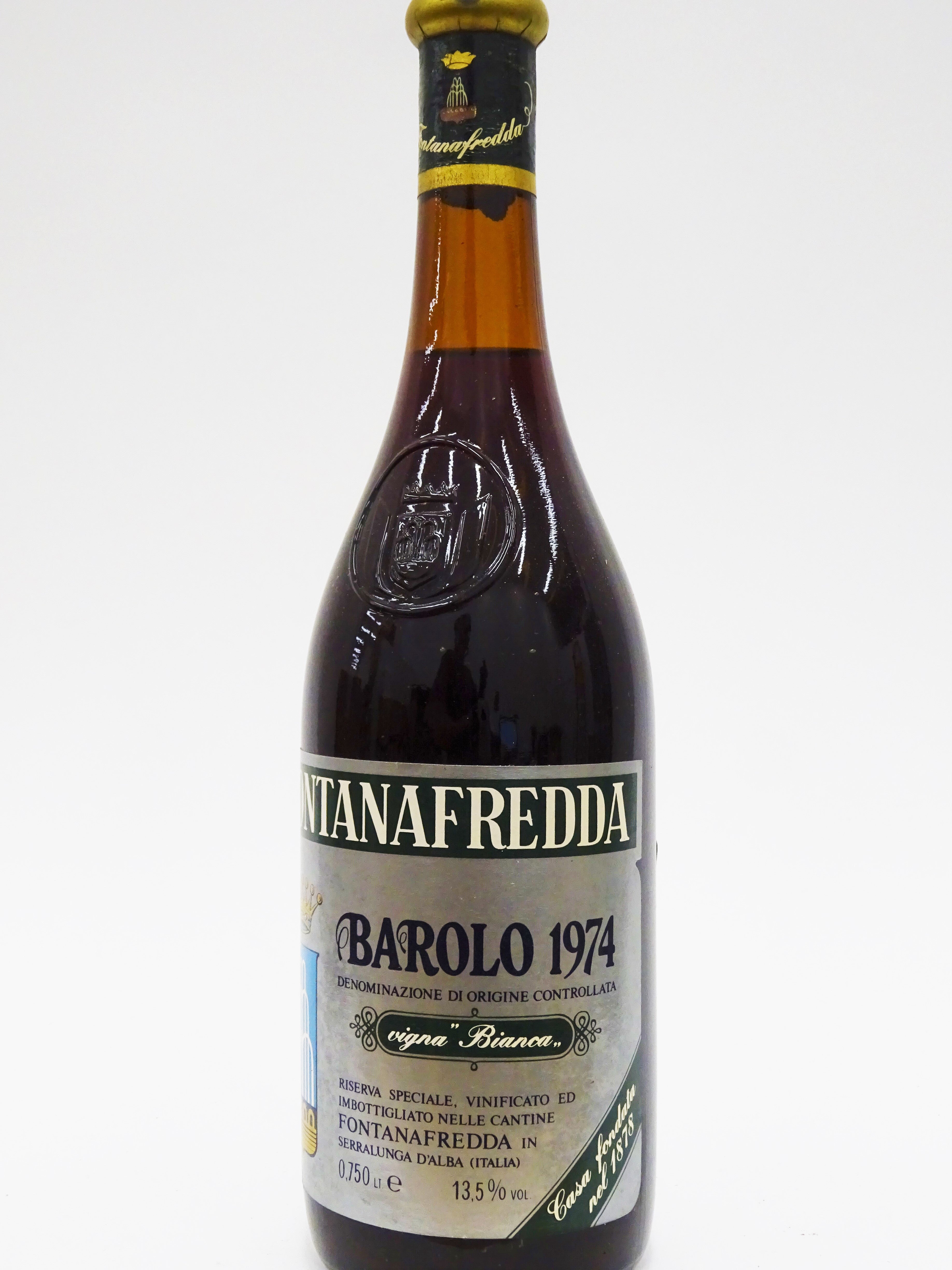 Fontanafredda 1974 Barolo Vigna Bianca