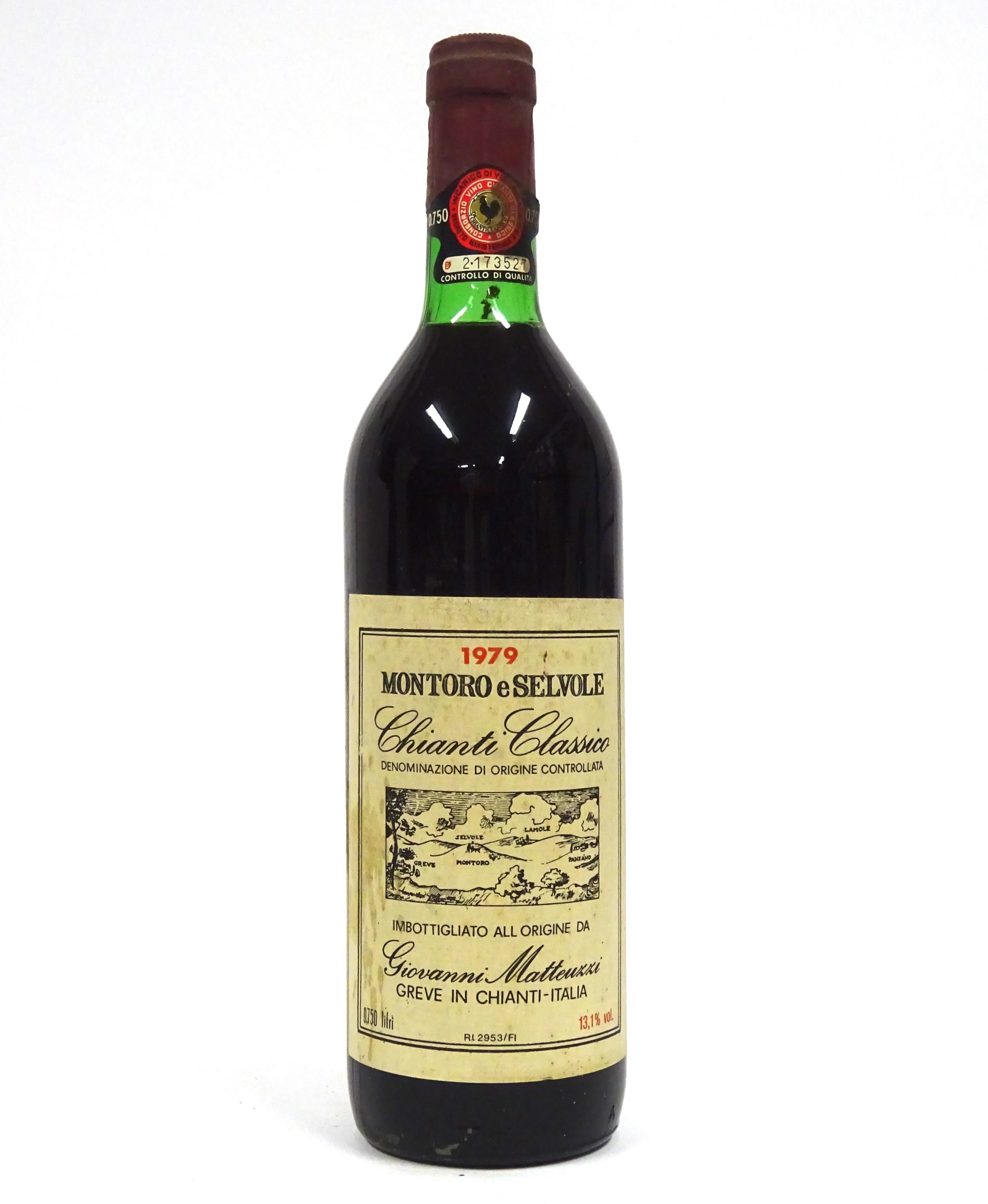Matteuzzi 1979 Chianti Classico Montoro e Selvolo