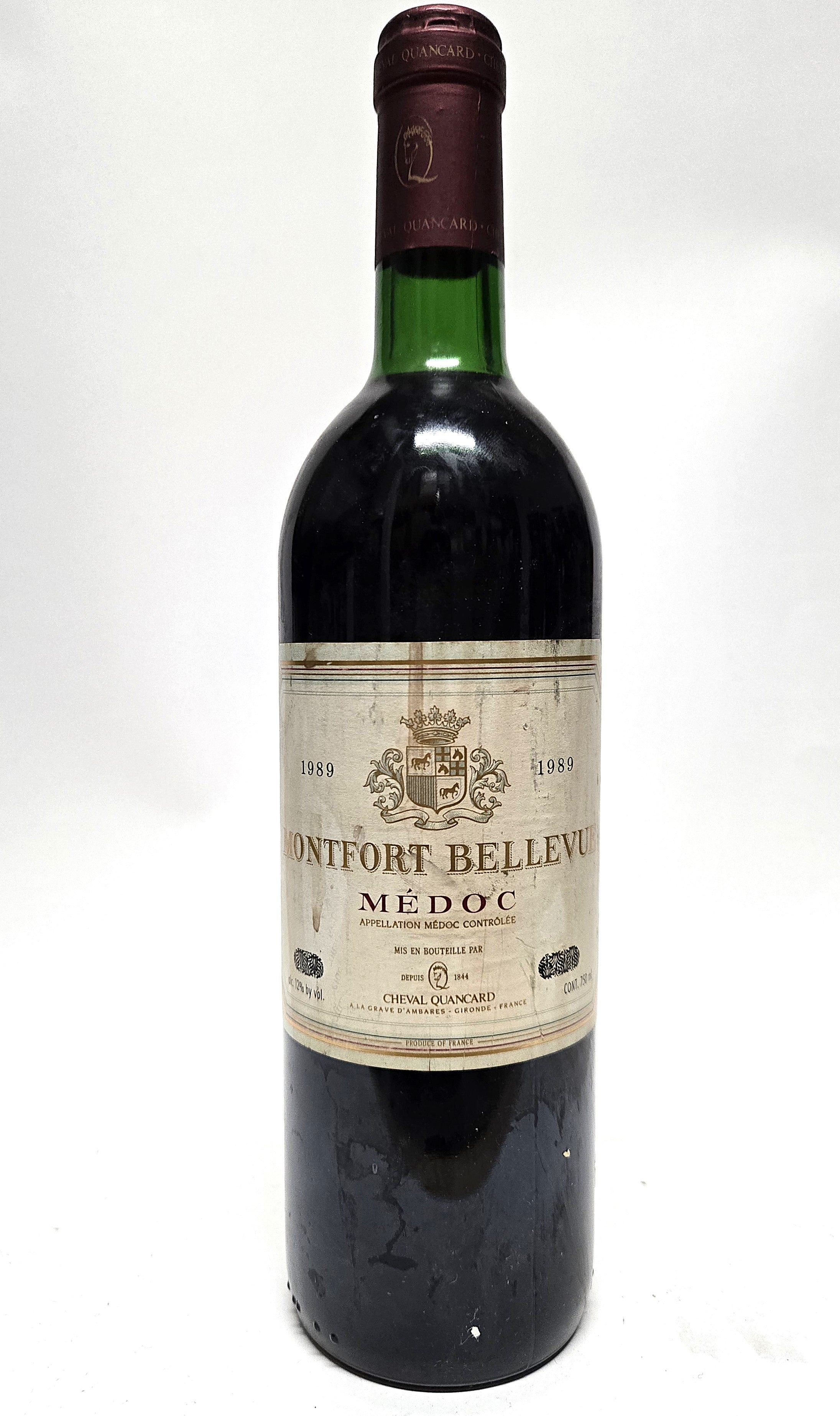 Montfort-Bellevue 1989 Medoc