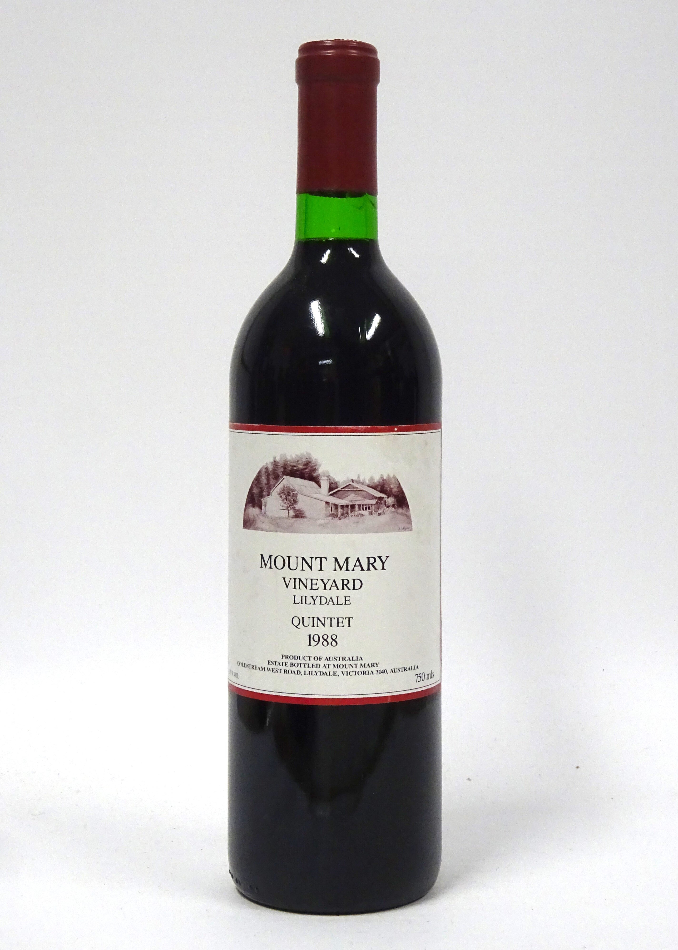 Mount Mary 1988 Yarra Valley "Quintet"