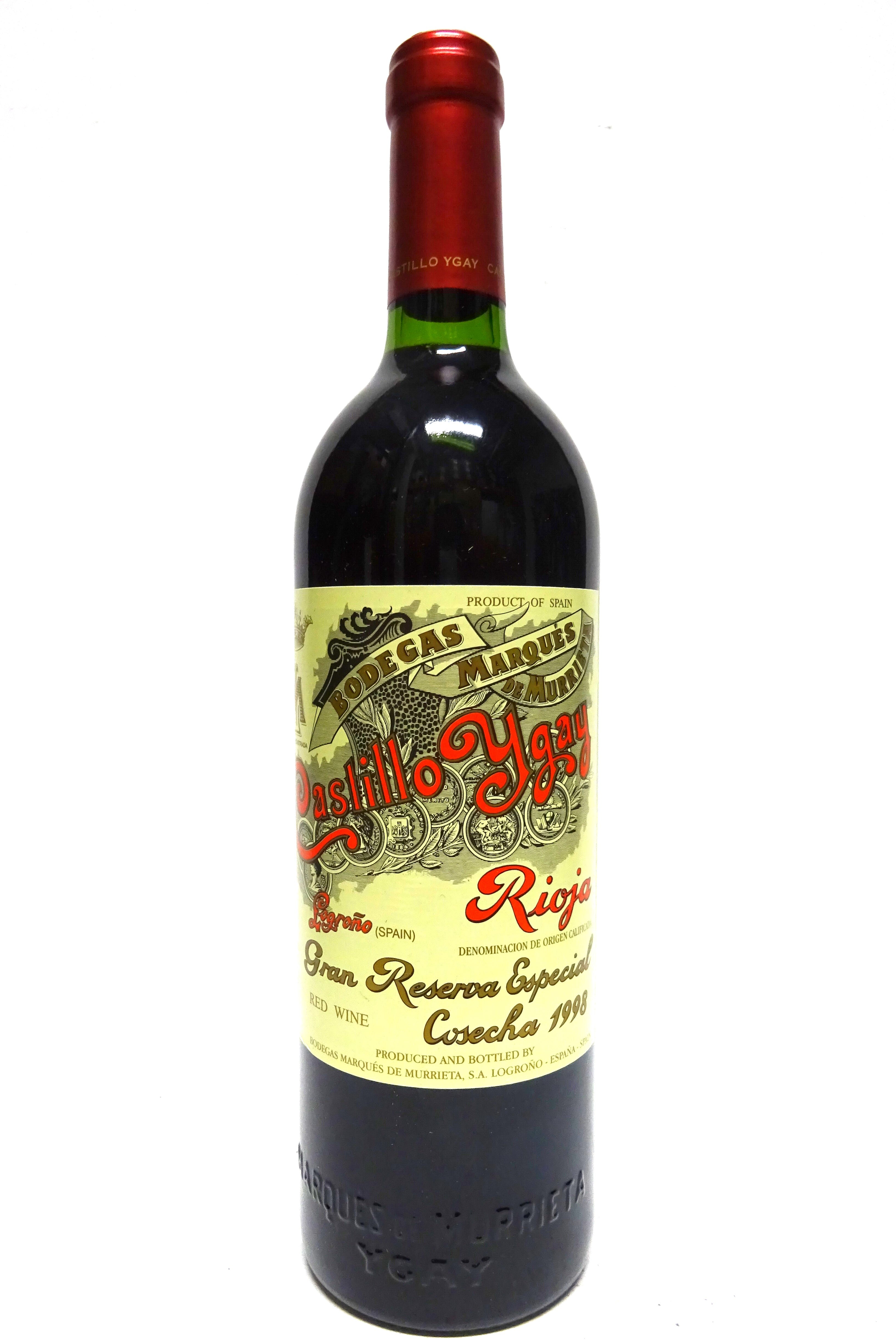 Marques de Murrieta 1998 Rioja Gran Reserva Especial Castillo Ygay