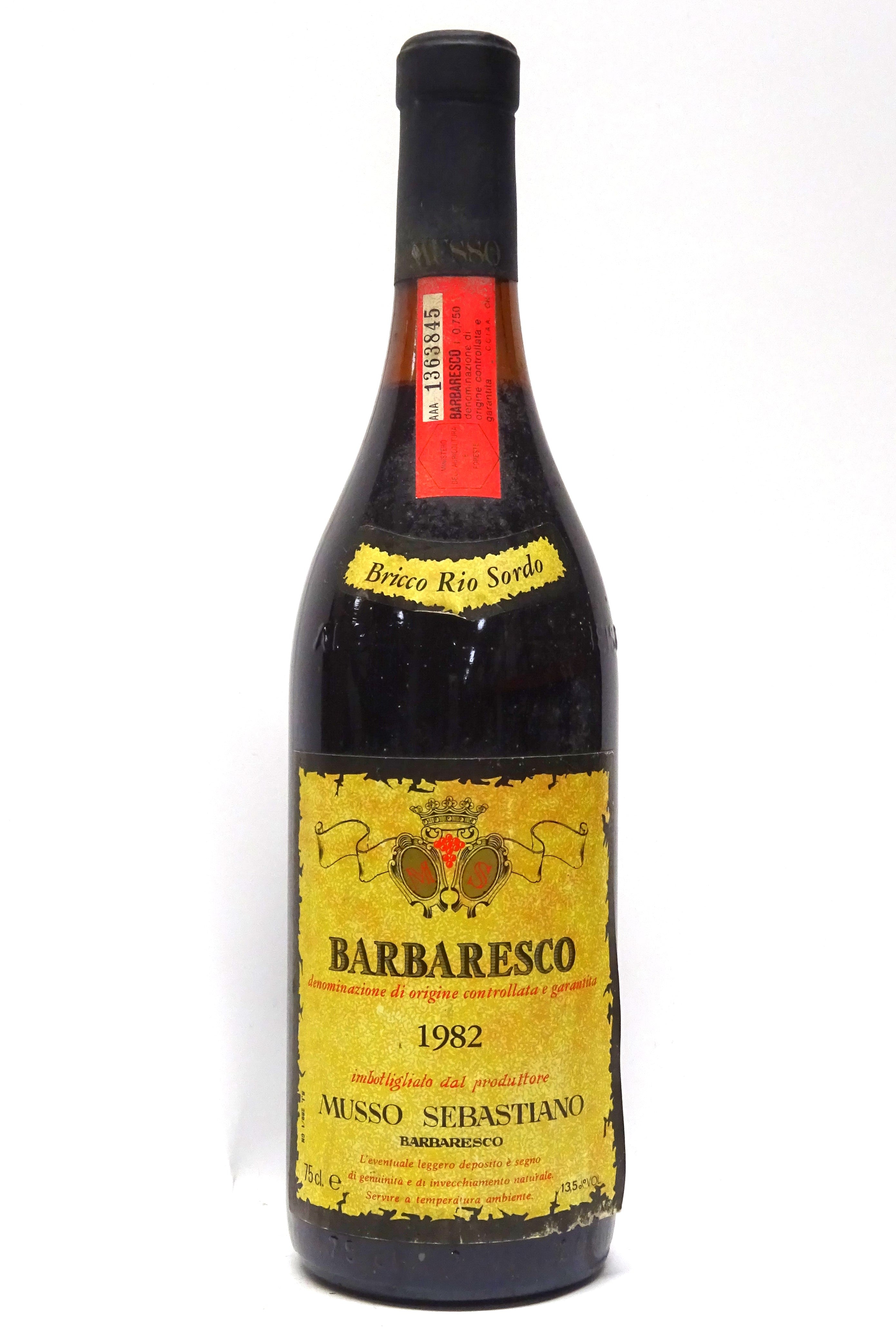 Musso, Sebastiano 1982 Barbaresco Rio Sordo