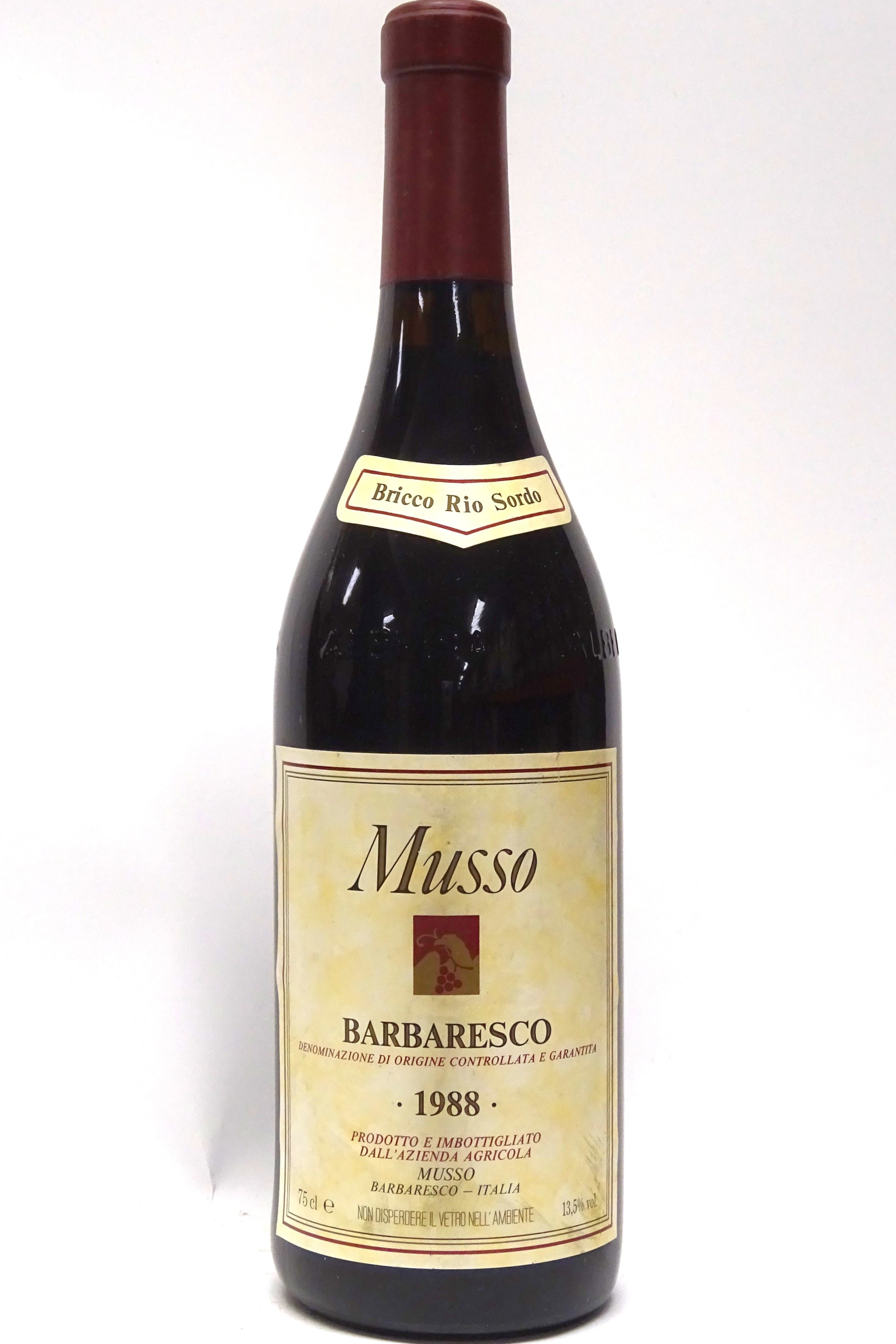 Musso, Sebastiano 1988 Barbaresco Rio Sordo