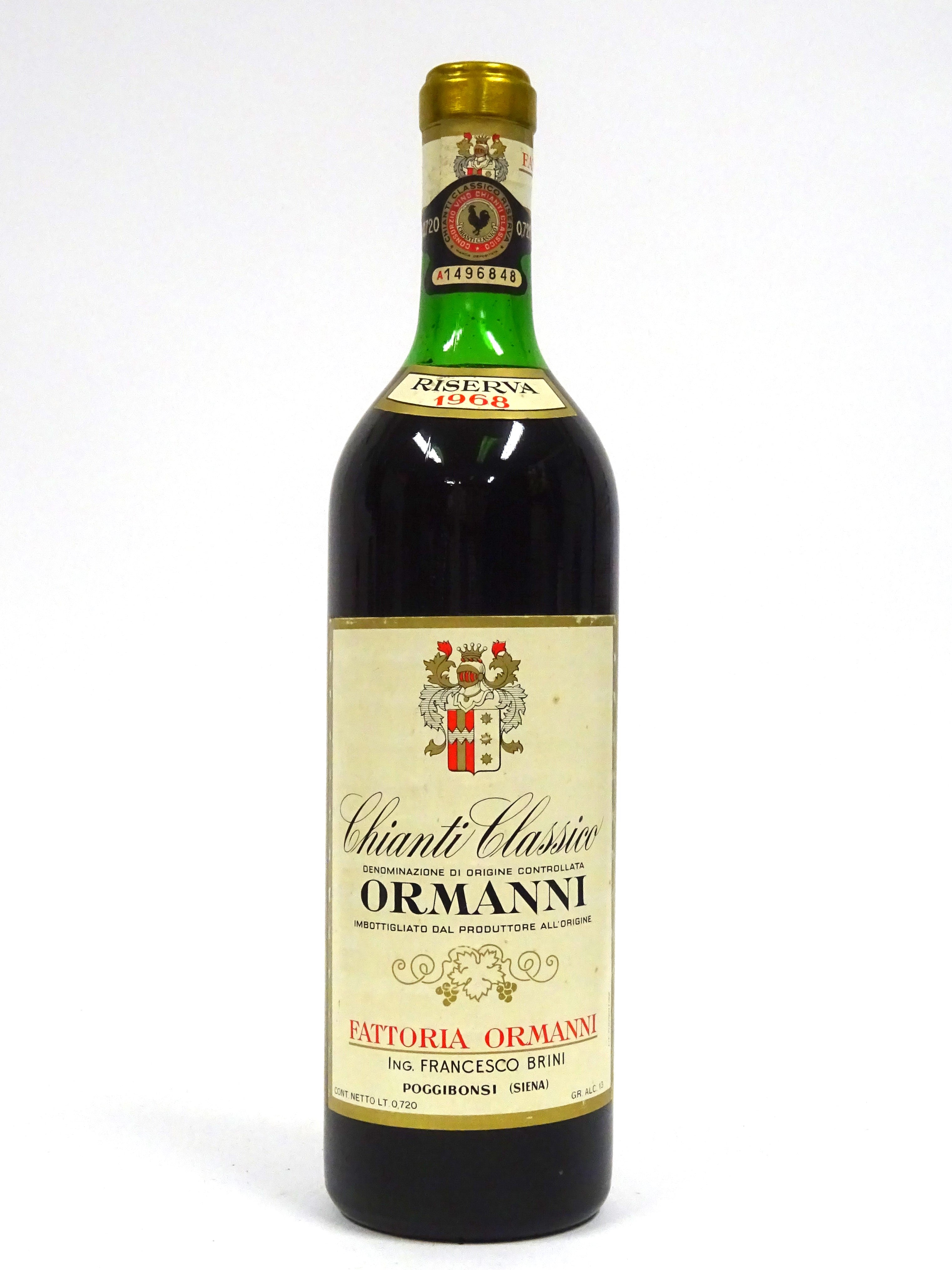 Ormanni 1968 Chianti Classico Riserva