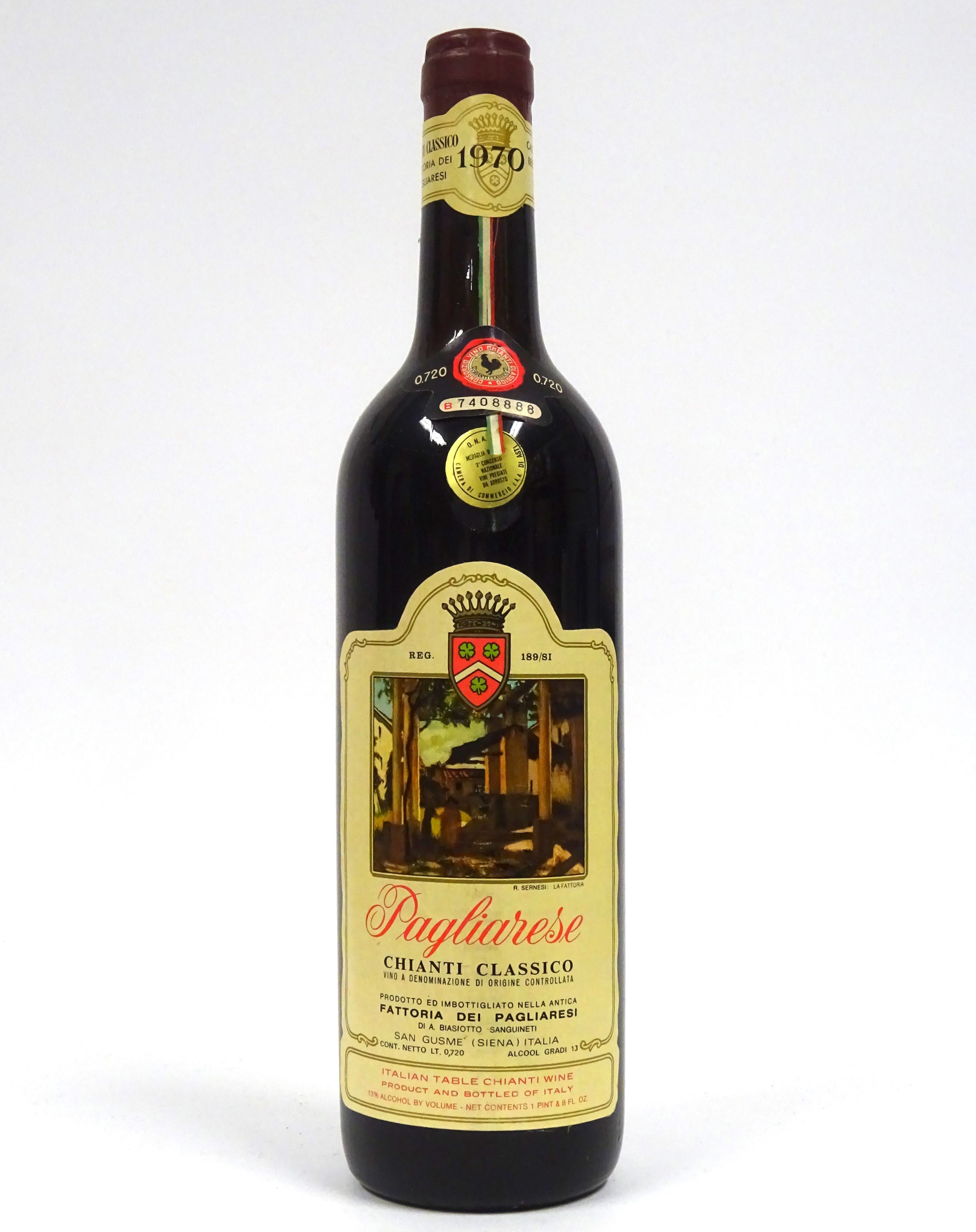 Pagliaresi 1970 Chianti Classico