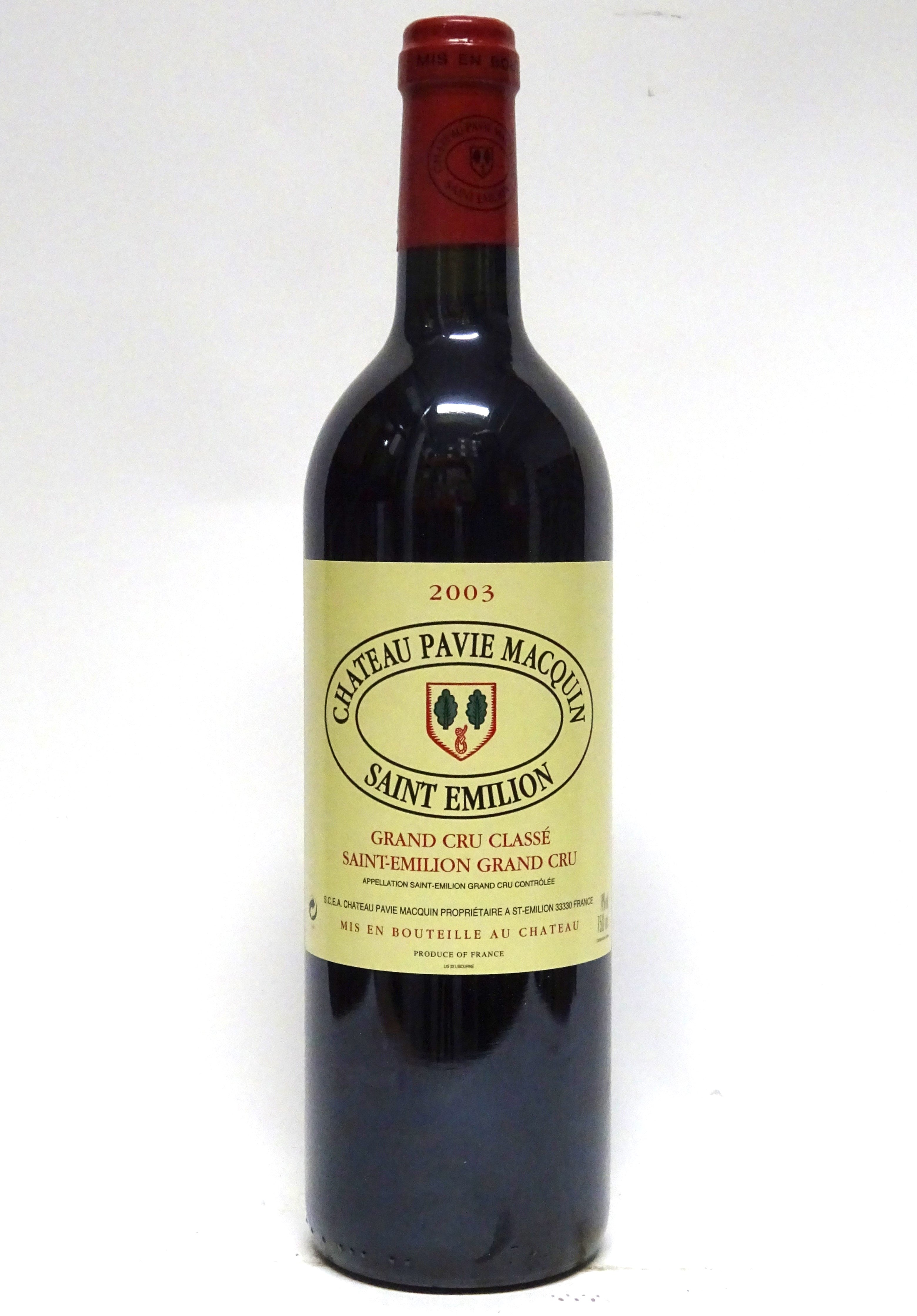 Pavie Macquin 2003 St. Emilion