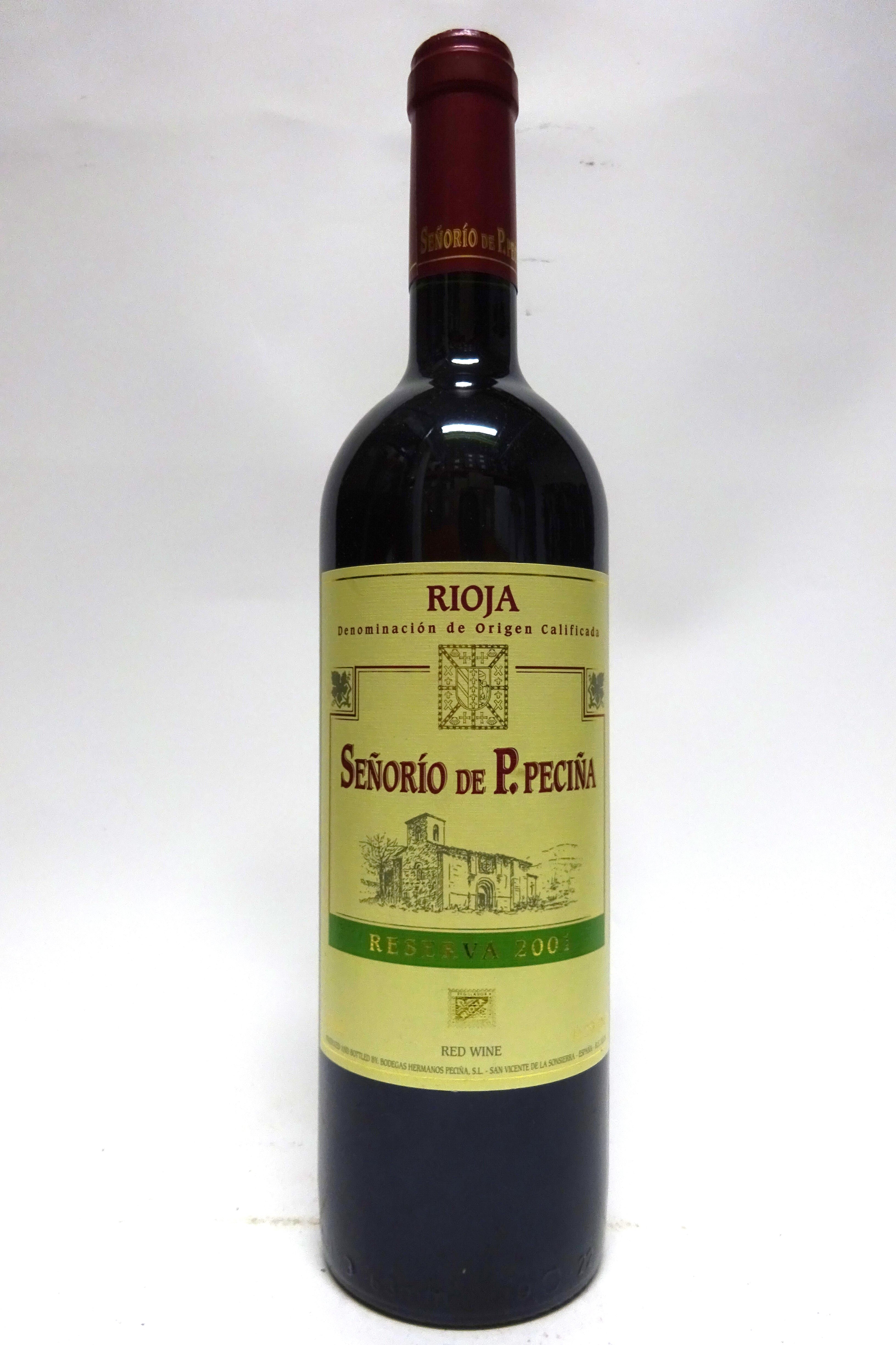 Hermanos de Pecina 2001 Rioja Reserva