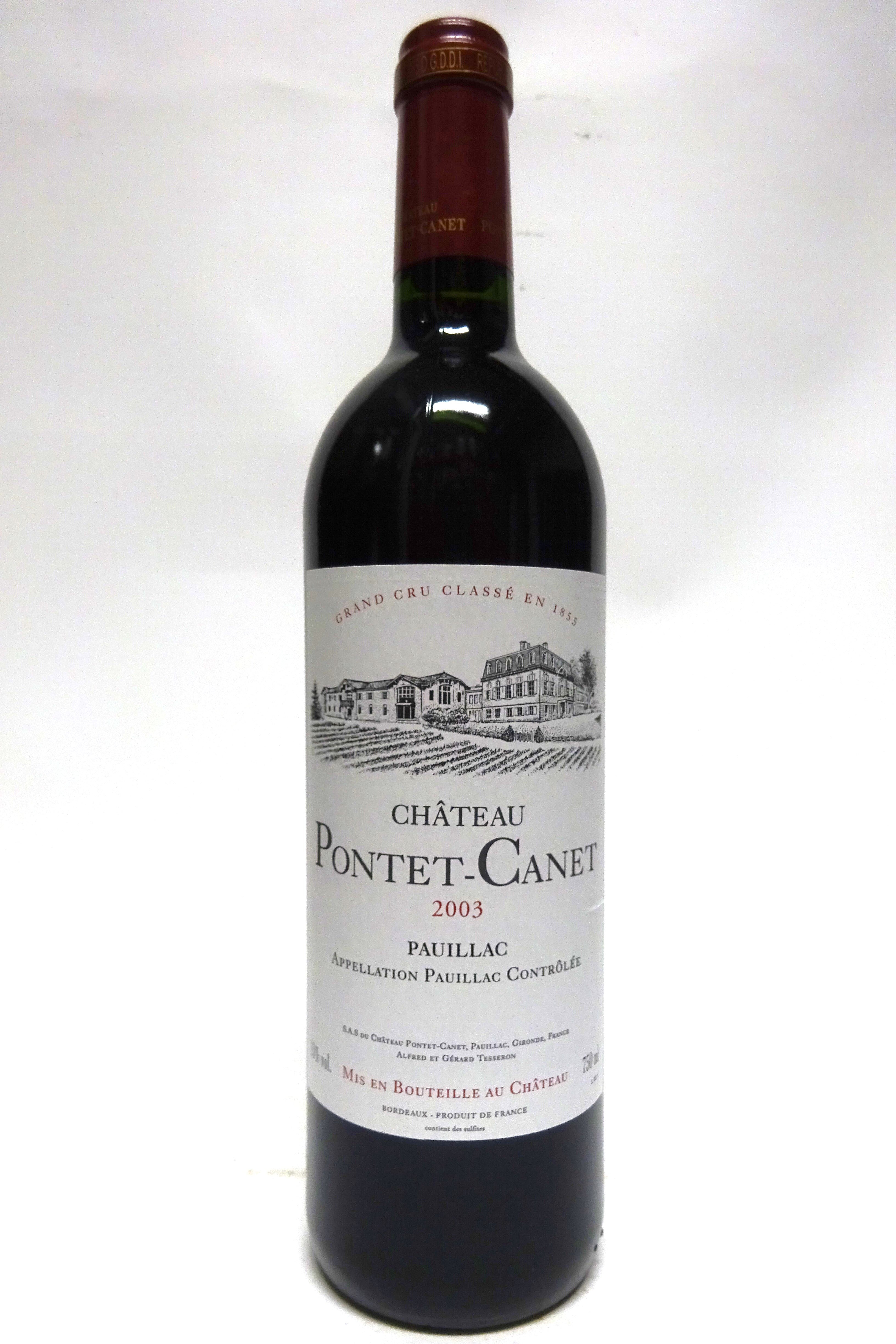 Pontet Canet 2003 Pauillac
