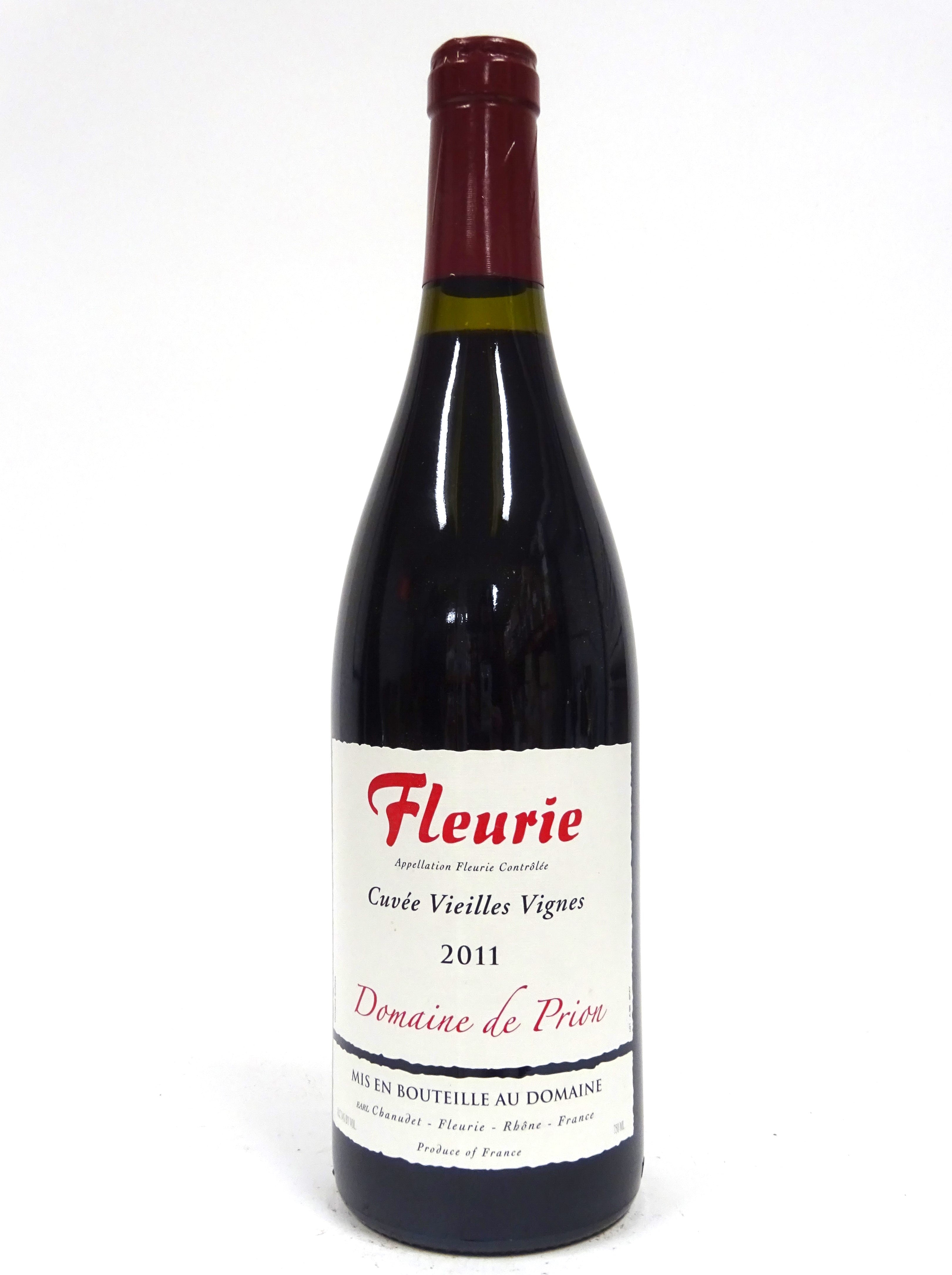 Prion 2011 Fleurie Cuvee Vieilles Vignes