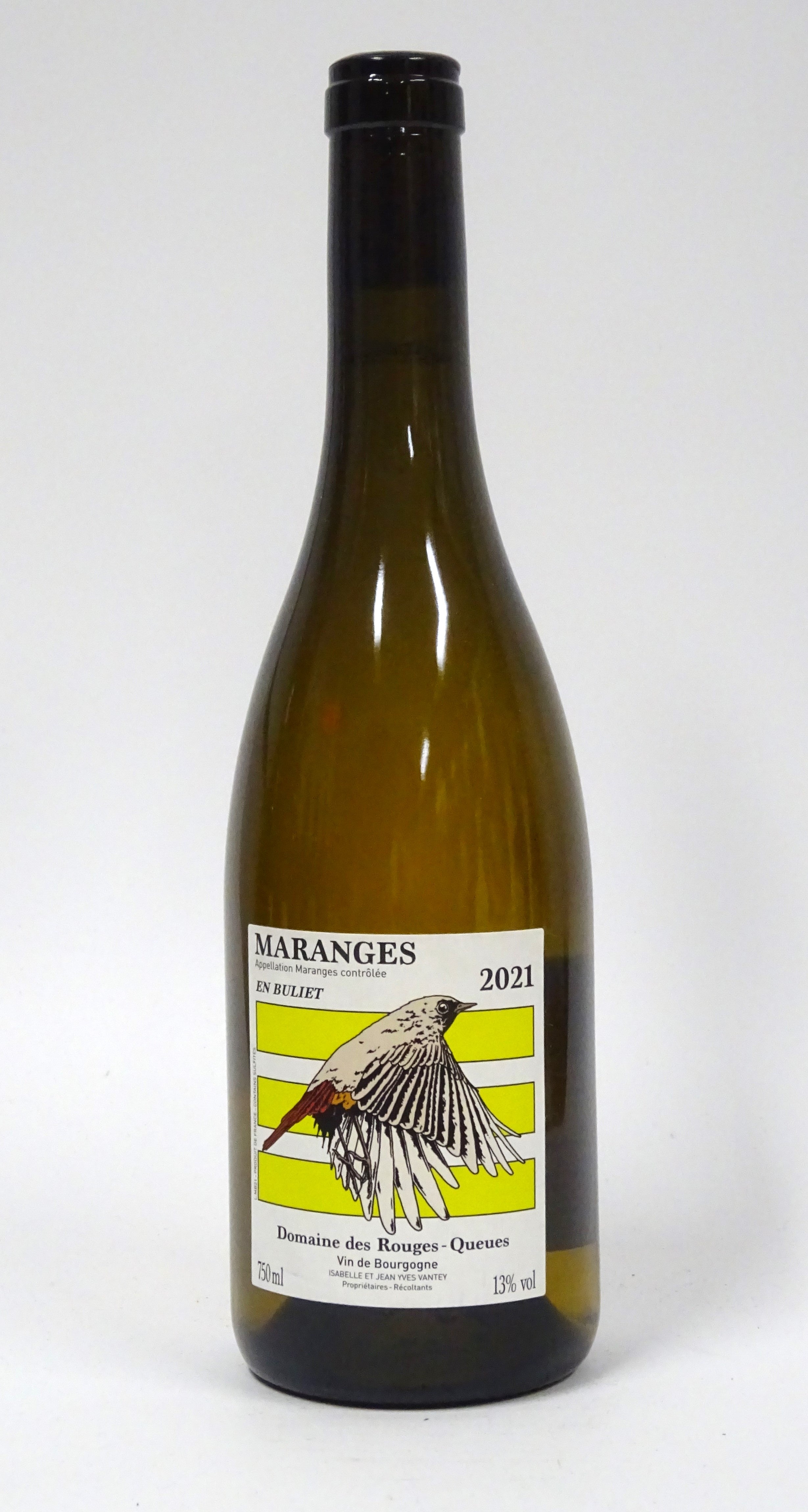Rouges-Queues 2021 Maranges En Buliet Blanc