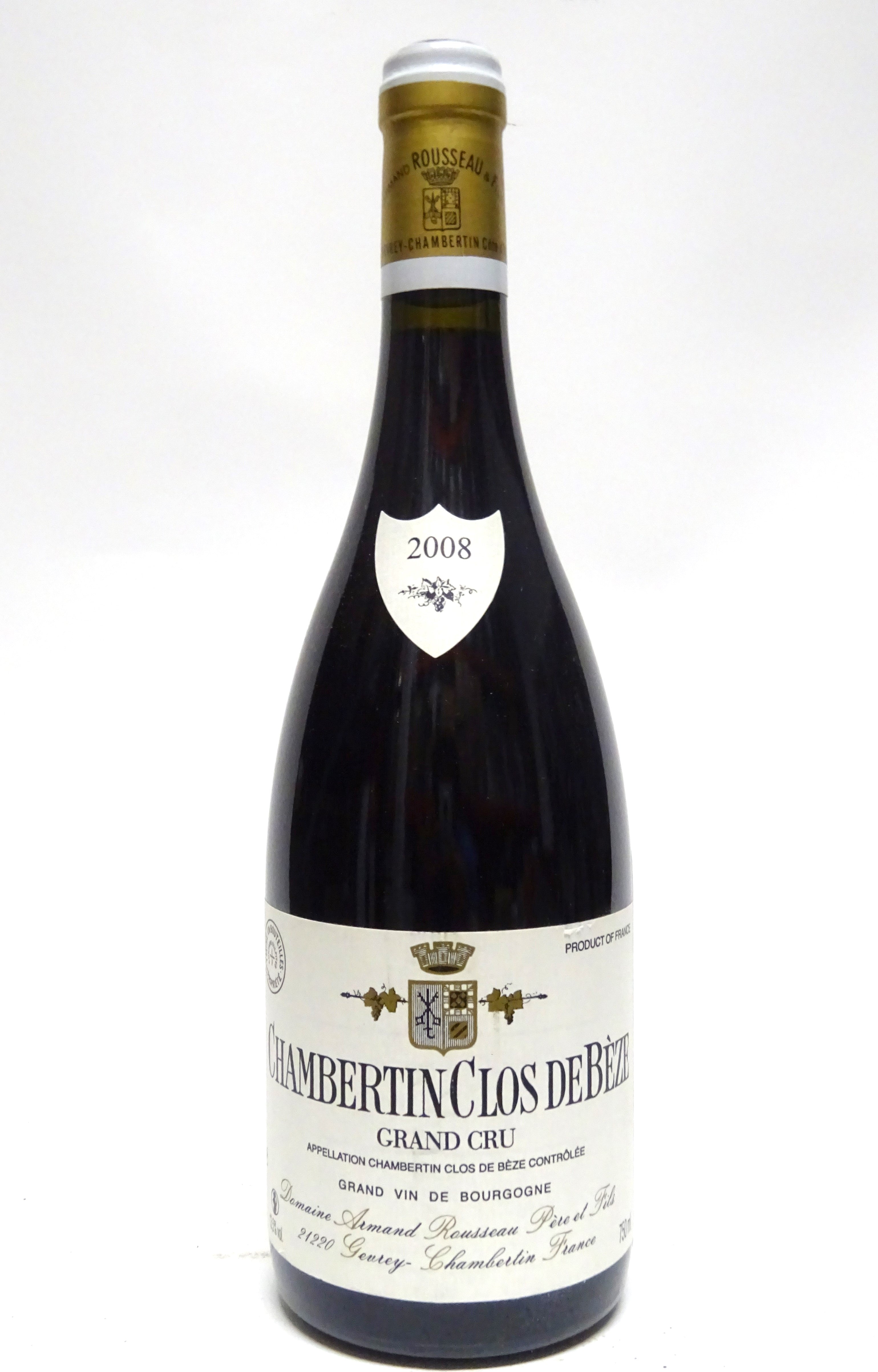 Rousseau, Armand 2008 Chambertin Clos de Beze Grand Cru