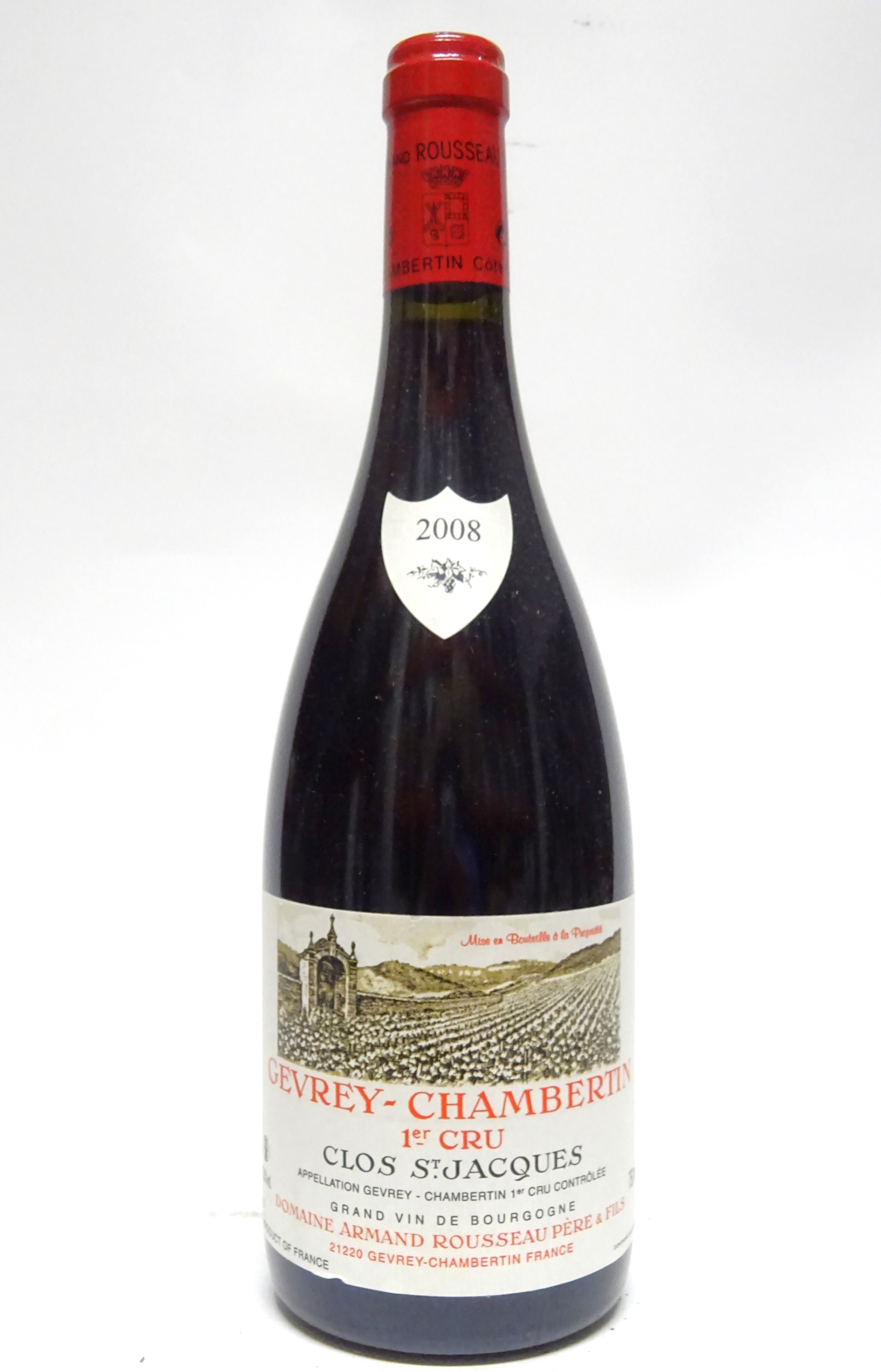 Rousseau, Armand 2008 Gevrey-Chambertin 1er Cru Clos Saint Jacques