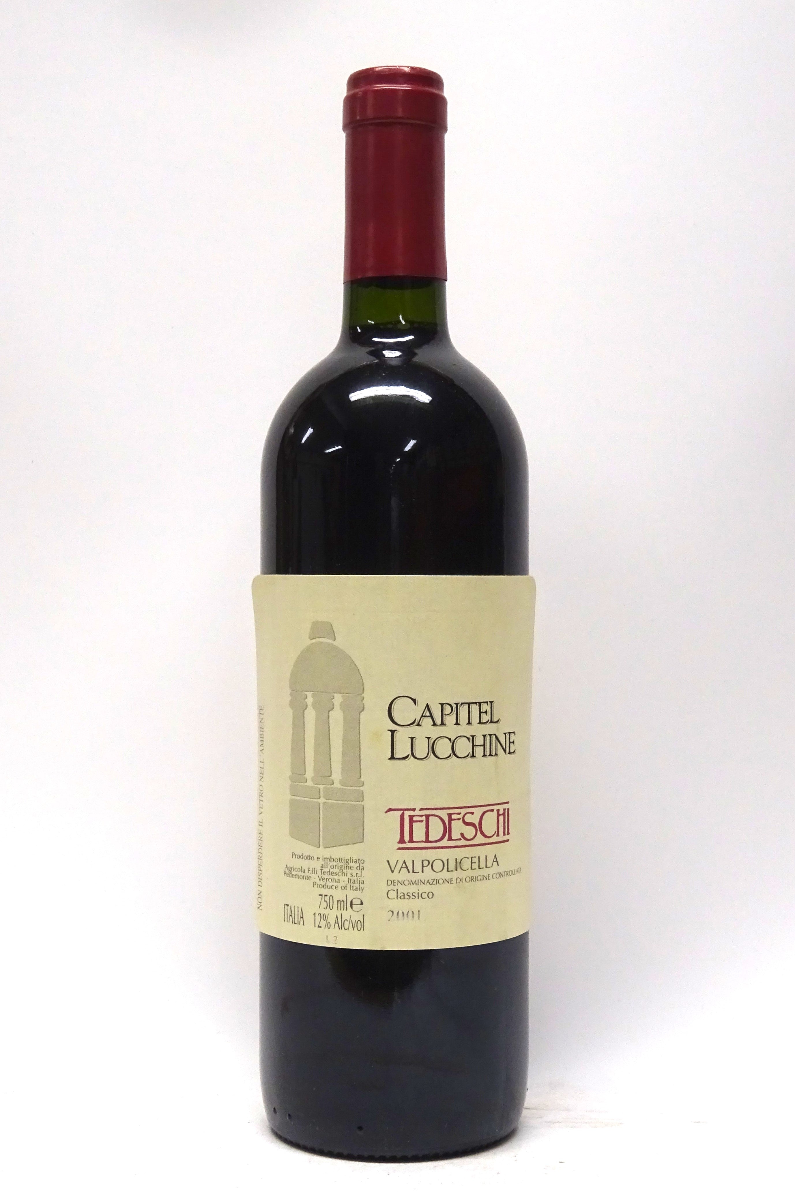 Tedeschi 2001 Valpolicella Capitel Lucchine