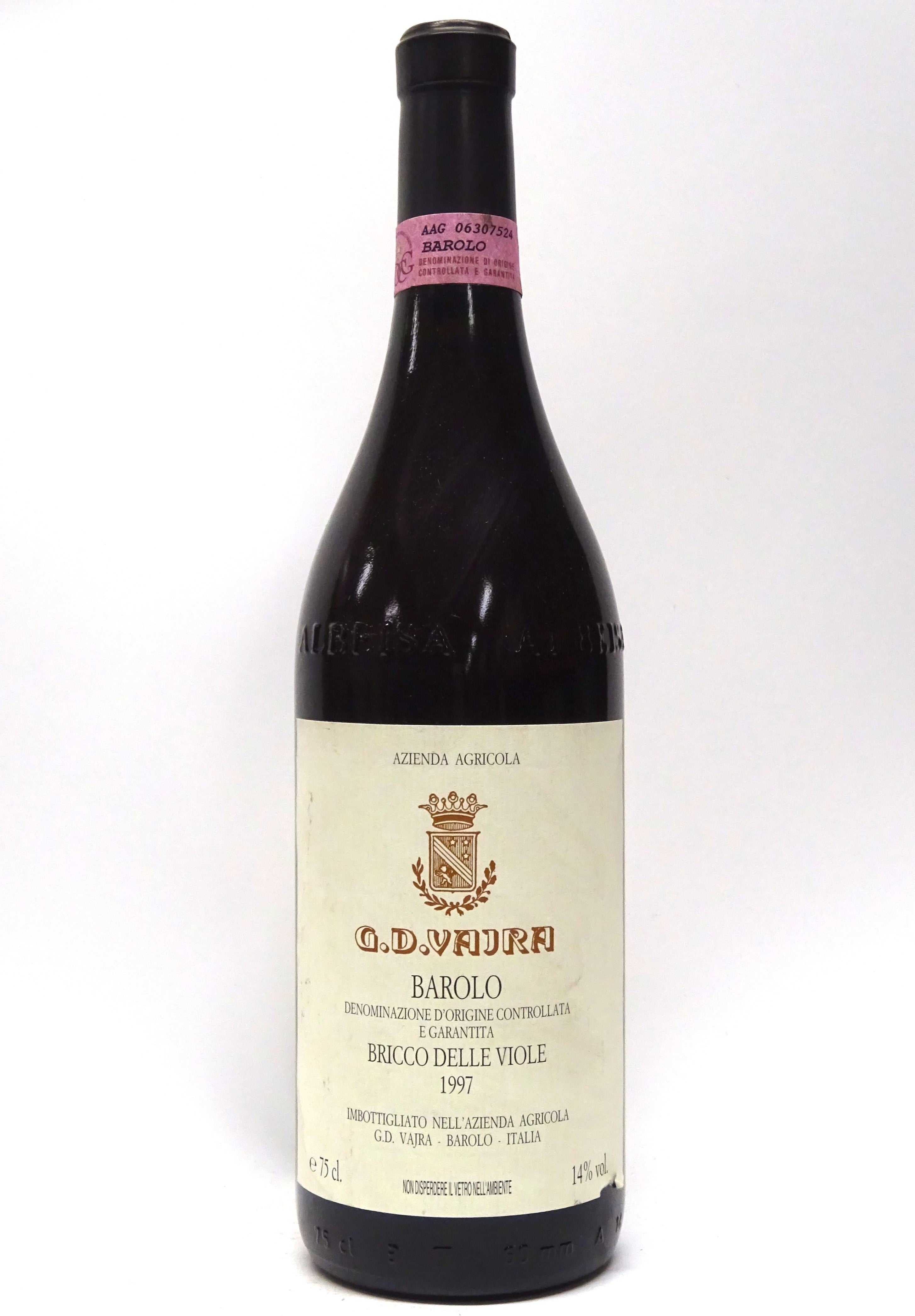 Vajra, G.D. 1997 Barolo Bricco delle Viole
