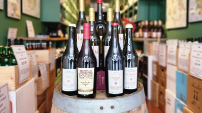 Oldies but Goodies Jura wines from Michel Gahier, Lulu Vigneron, and our favorite value Poulsard from Overnoy-Crinquand