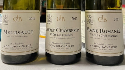 2017 & 2019 Burgundies from Coudray-Bizot