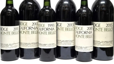 Private Collection: Ridge Monte Bello Verticals 1993-2019