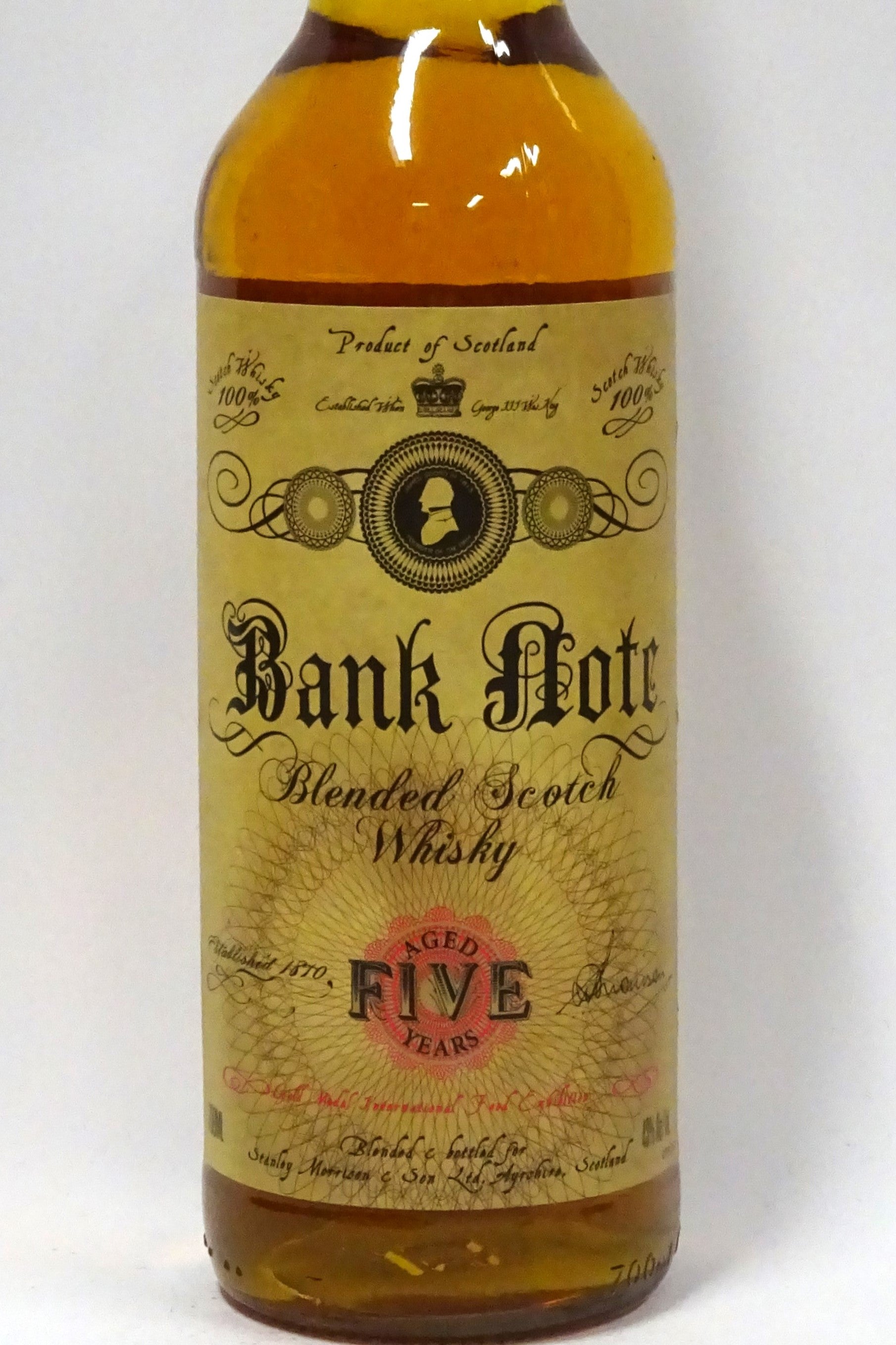 Bank Note Scotch Bank Note 5 Year Blended Scotch Whisky 700ml – Chambers Street Wines