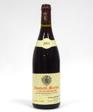 Bertheau 2001 Chambolle-Musigny 1er Cru Amoureuses