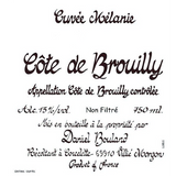 Bouland, Daniel 2022 Côte de Brouilly "Mélanie"